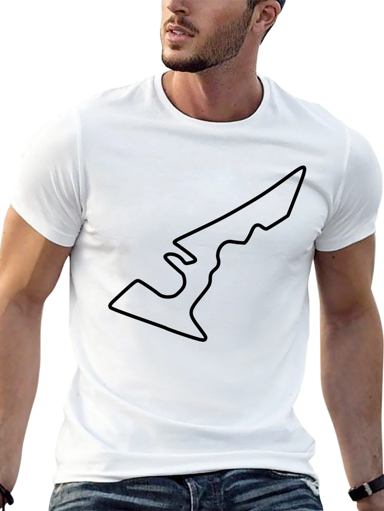 Black Formula 1 Track Black T-Shirt view 13