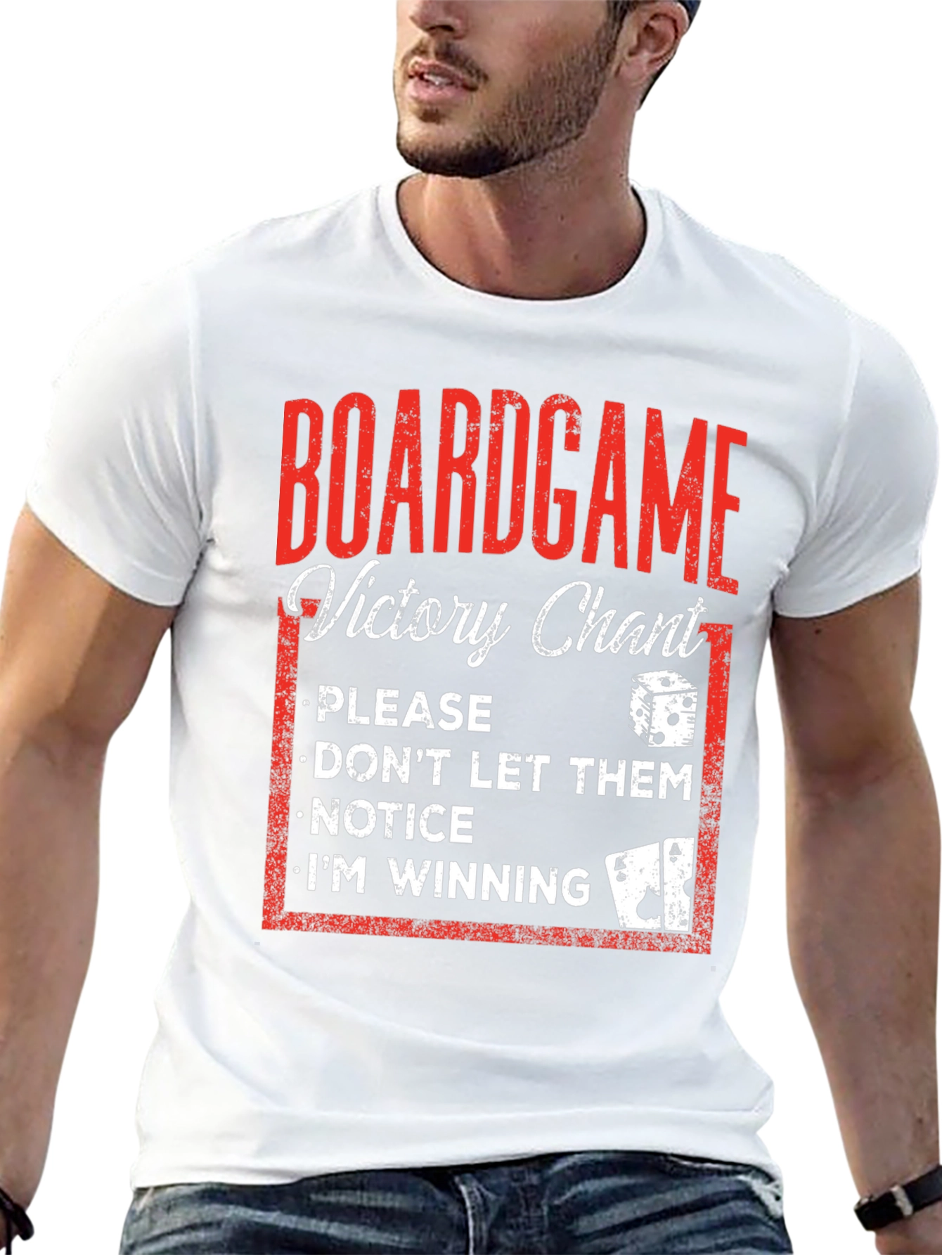 Boardgame Victory Chant T-Shirt - Funny Game Night Apparel - 13