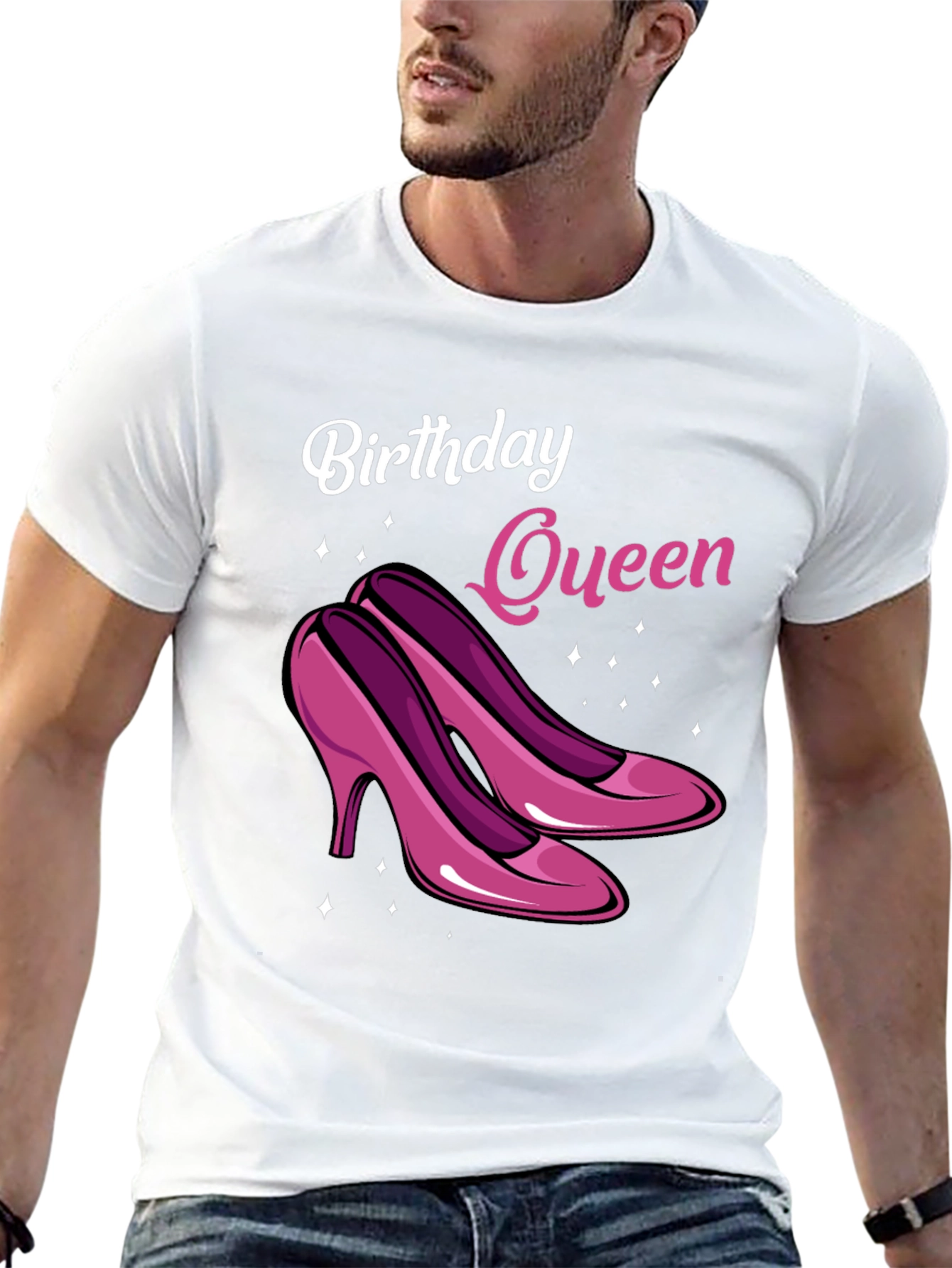 Black Birthday Queen Graphic Tee view 13
