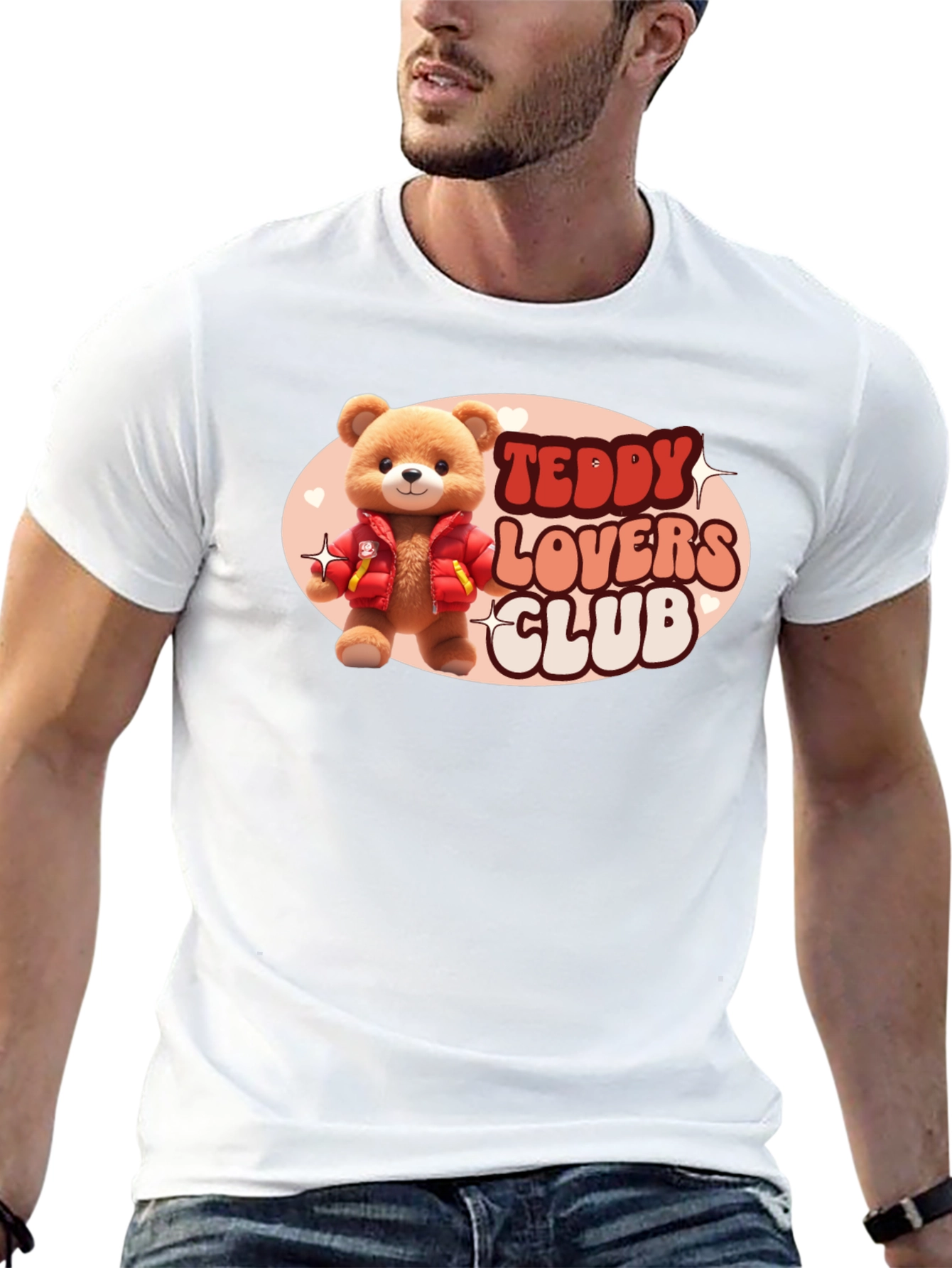 Black Teddy Lovers Club Black T-Shirt view 13