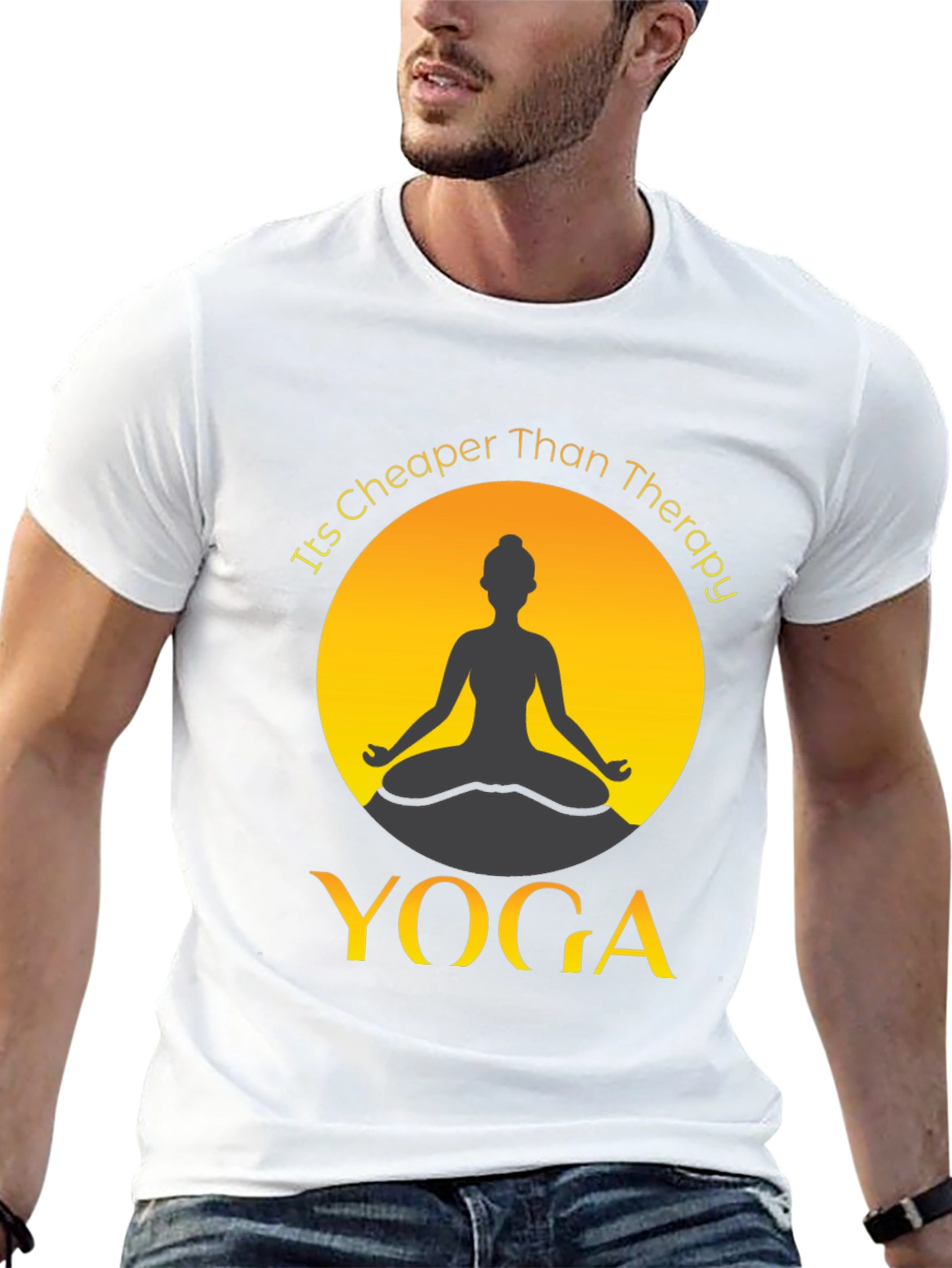 Yoga Cheaper Than Therapy T-Shirt - Relax & Save - 13