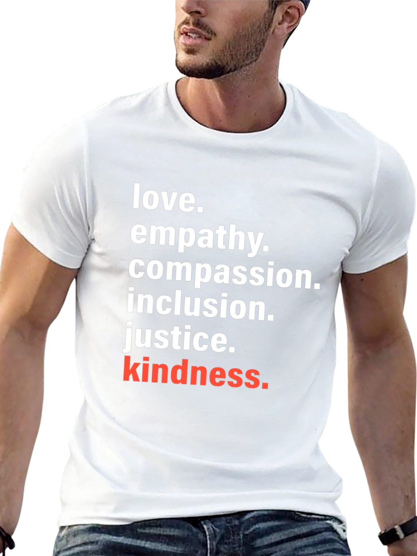 Black Love, Empathy, Compassion T-Shirt - Kindness Matters view 13