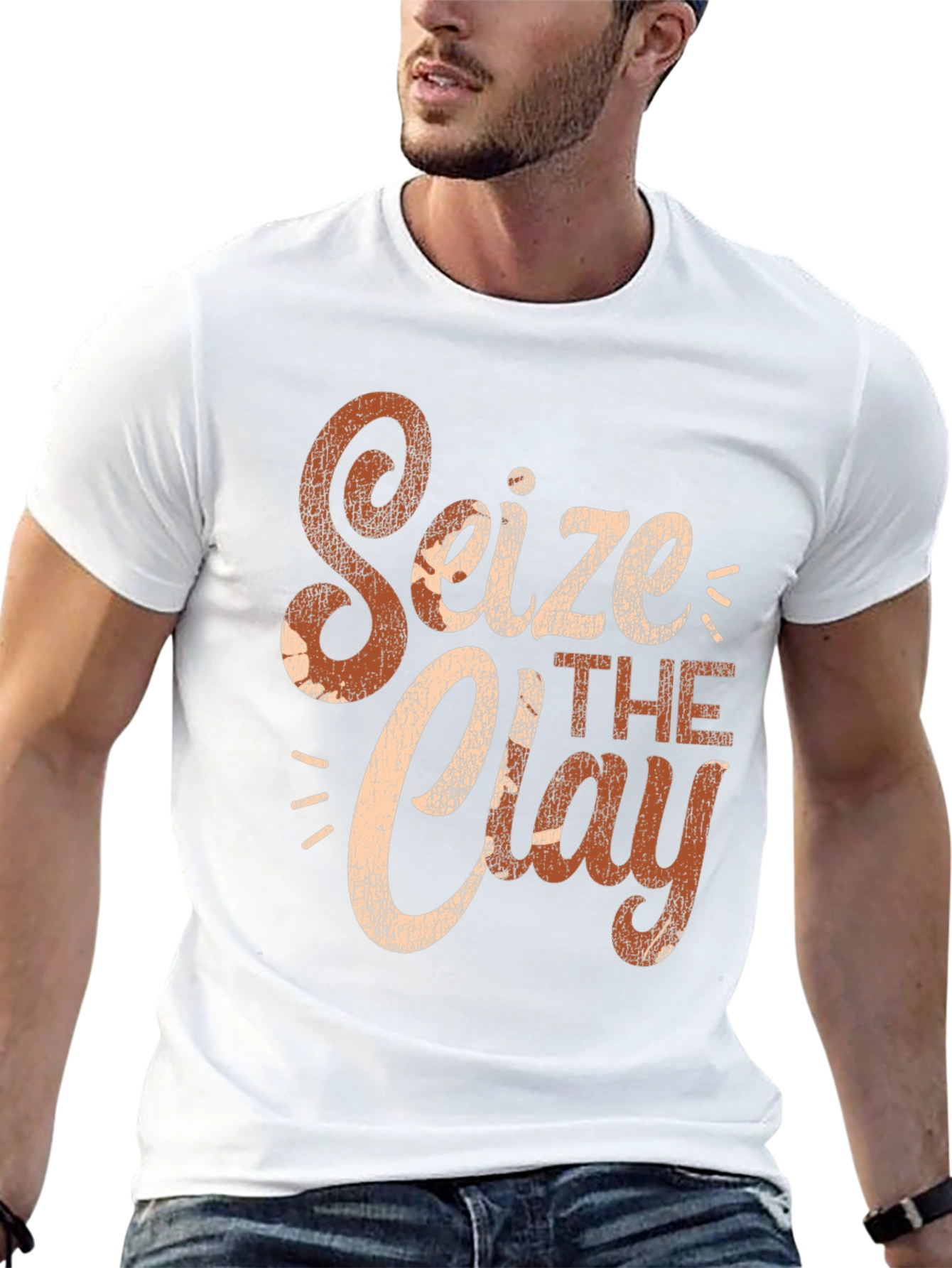 Black Seize the Clay Graphic T-Shirt - Pottery Lover view 13