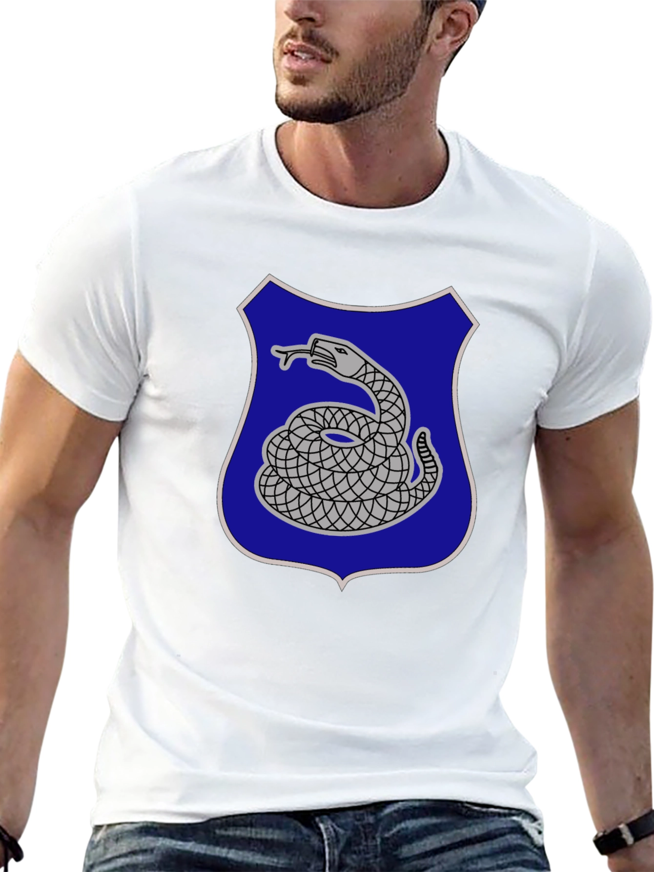 Black Snake Emblem T-Shirt - Classic Design view 13