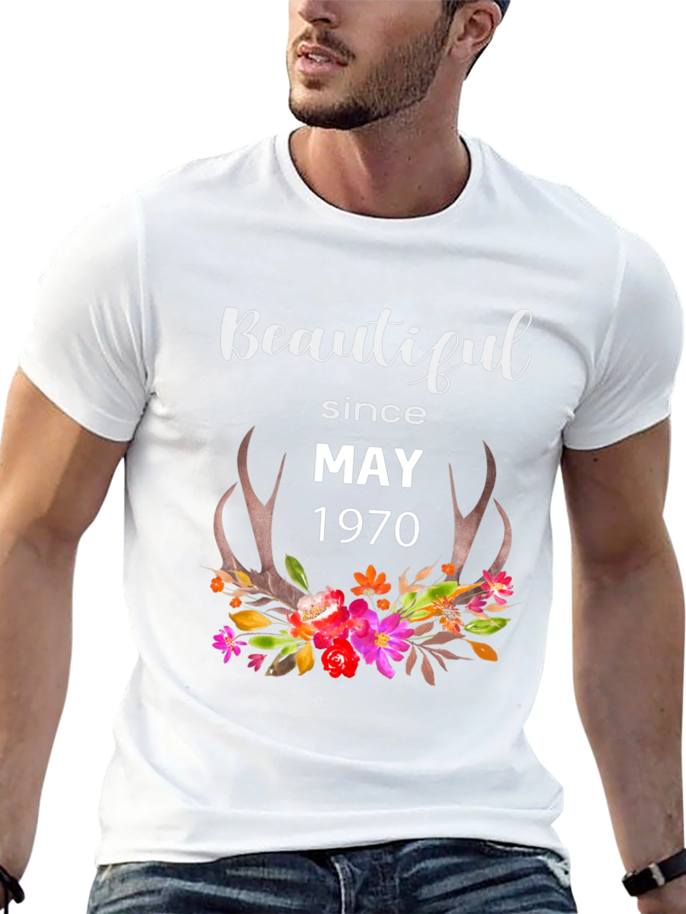 Black Beautiful Since May 1970 Graphic T-Shirt view 13