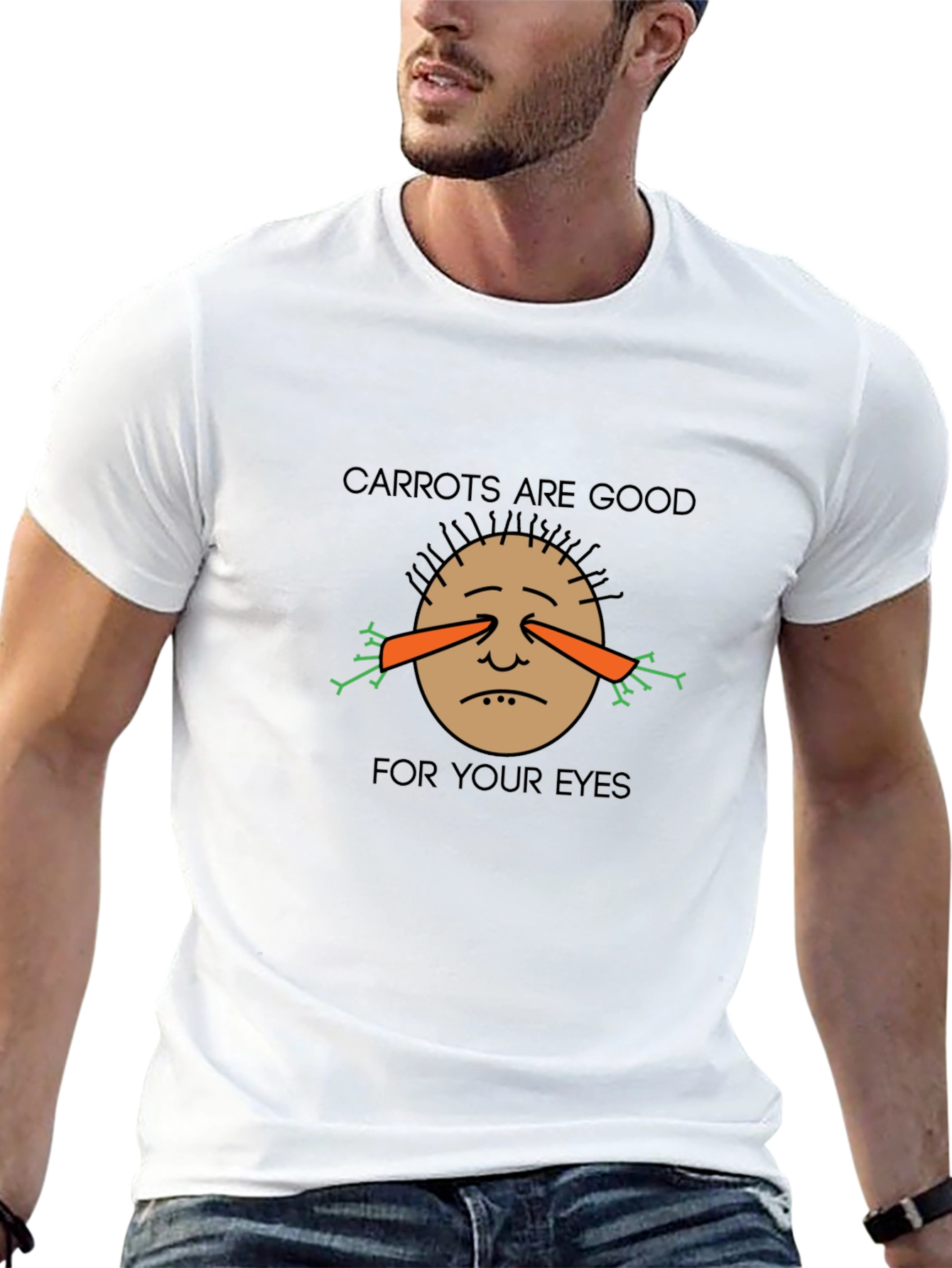 Black Carrots are Good T-Shirt view 13