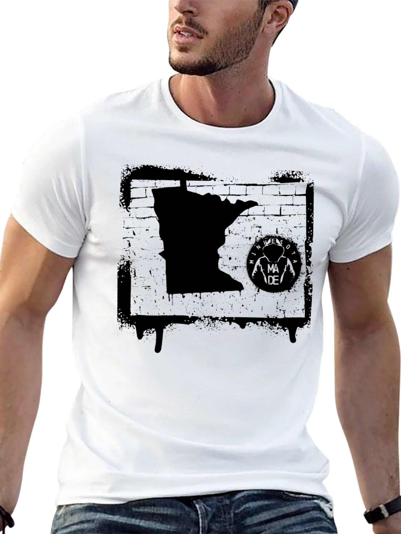 Black Minnesota Pride Graphic Tee view 13