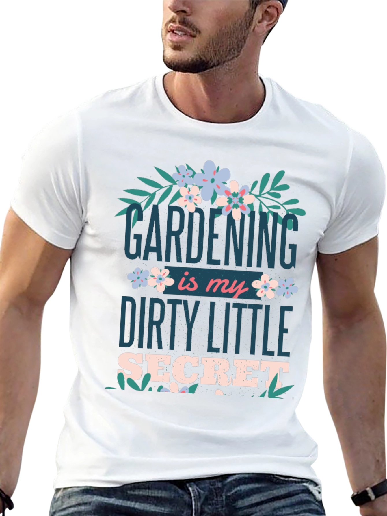 Black Gardening Secret Graphic Tee - Unisex Fit view 13