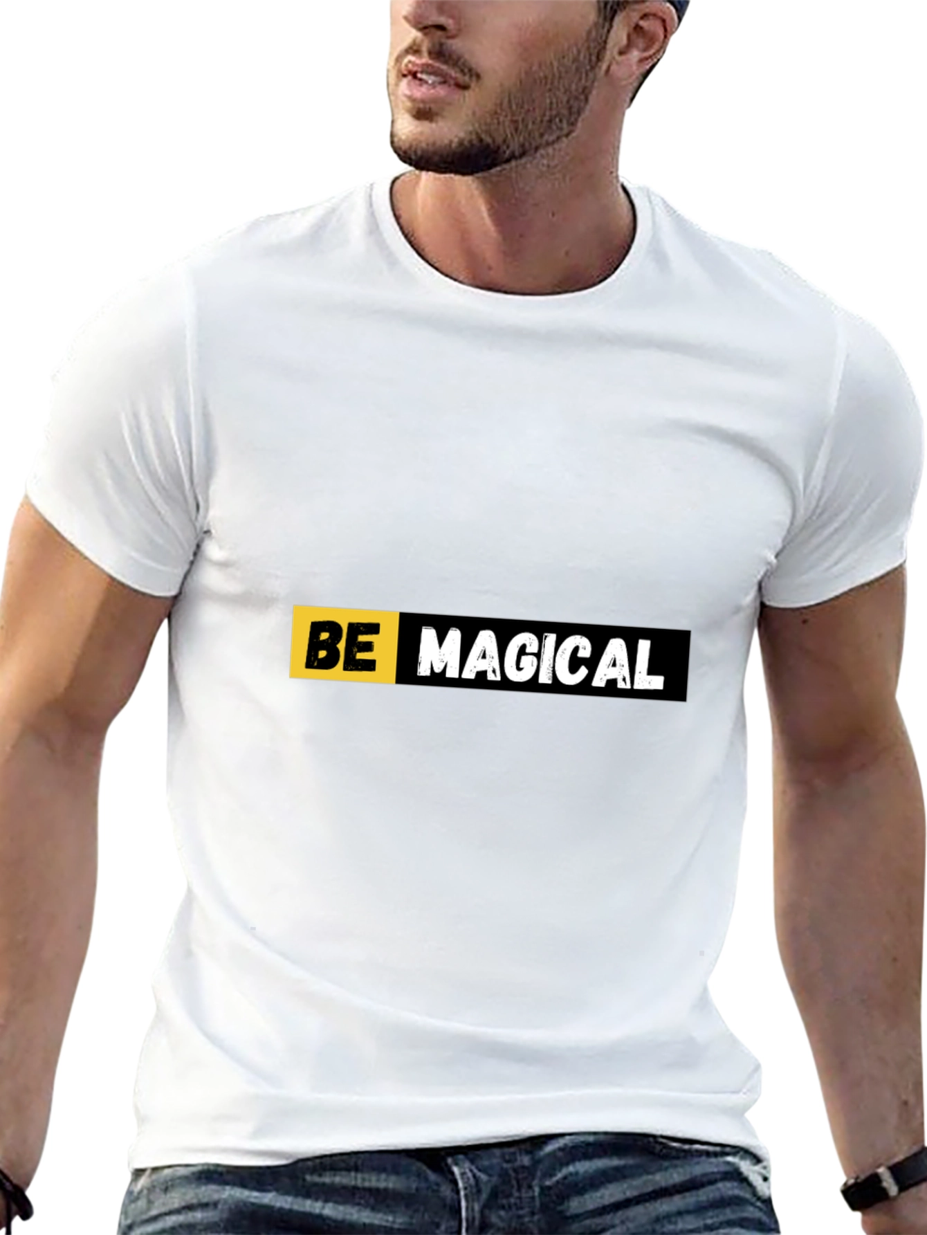 Black Be Magical Black T-Shirt view 13