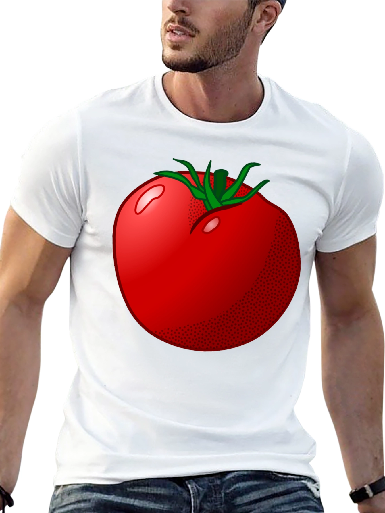 Tomato Graphic Black T-Shirt - 13