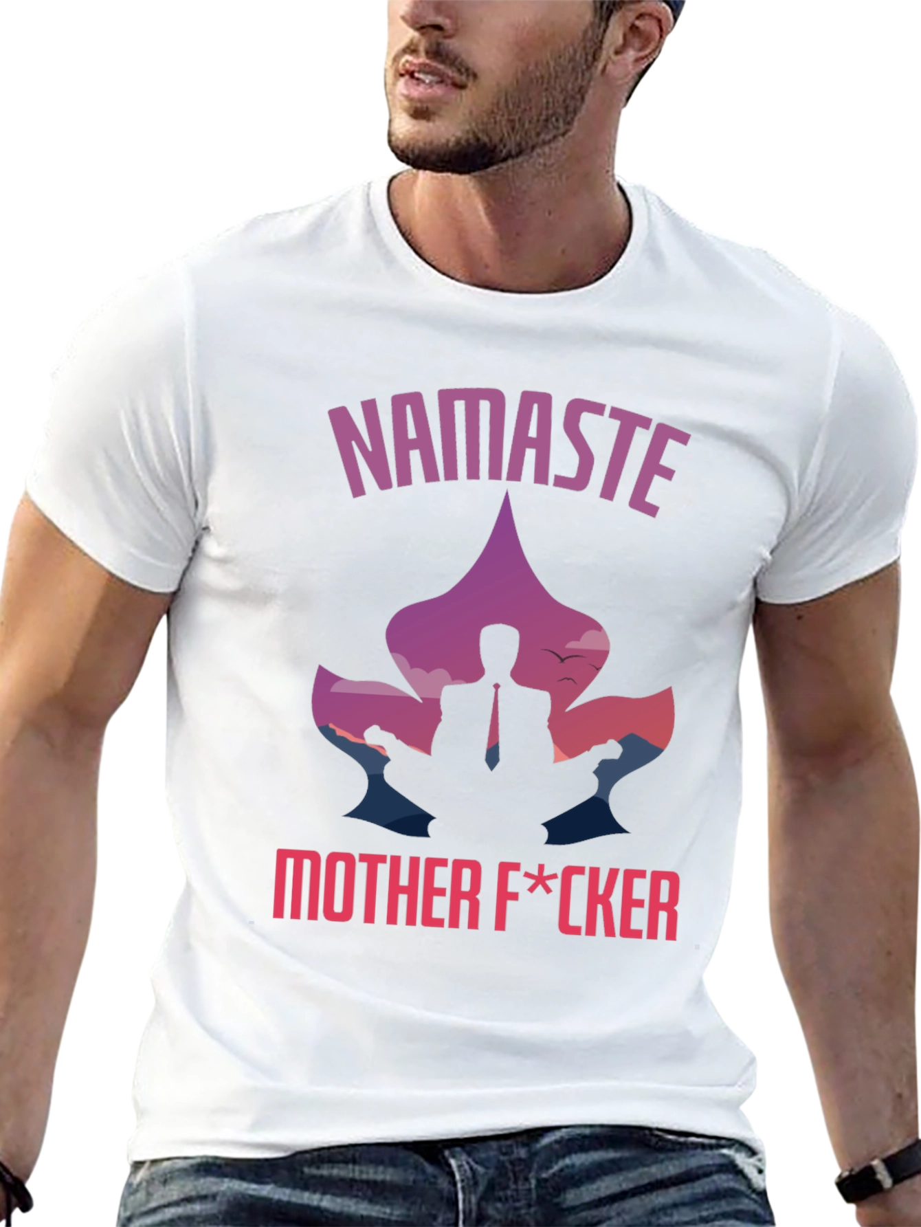 Namaste Mother F*cker Graphic T-Shirt - 13