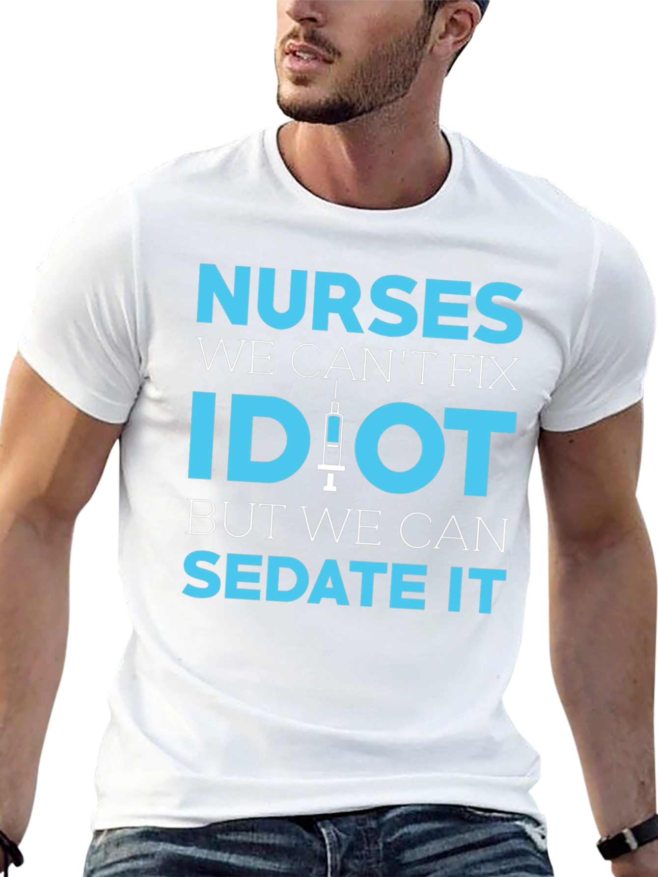Black Nurses Sarcastic Humor T-Shirt view 13