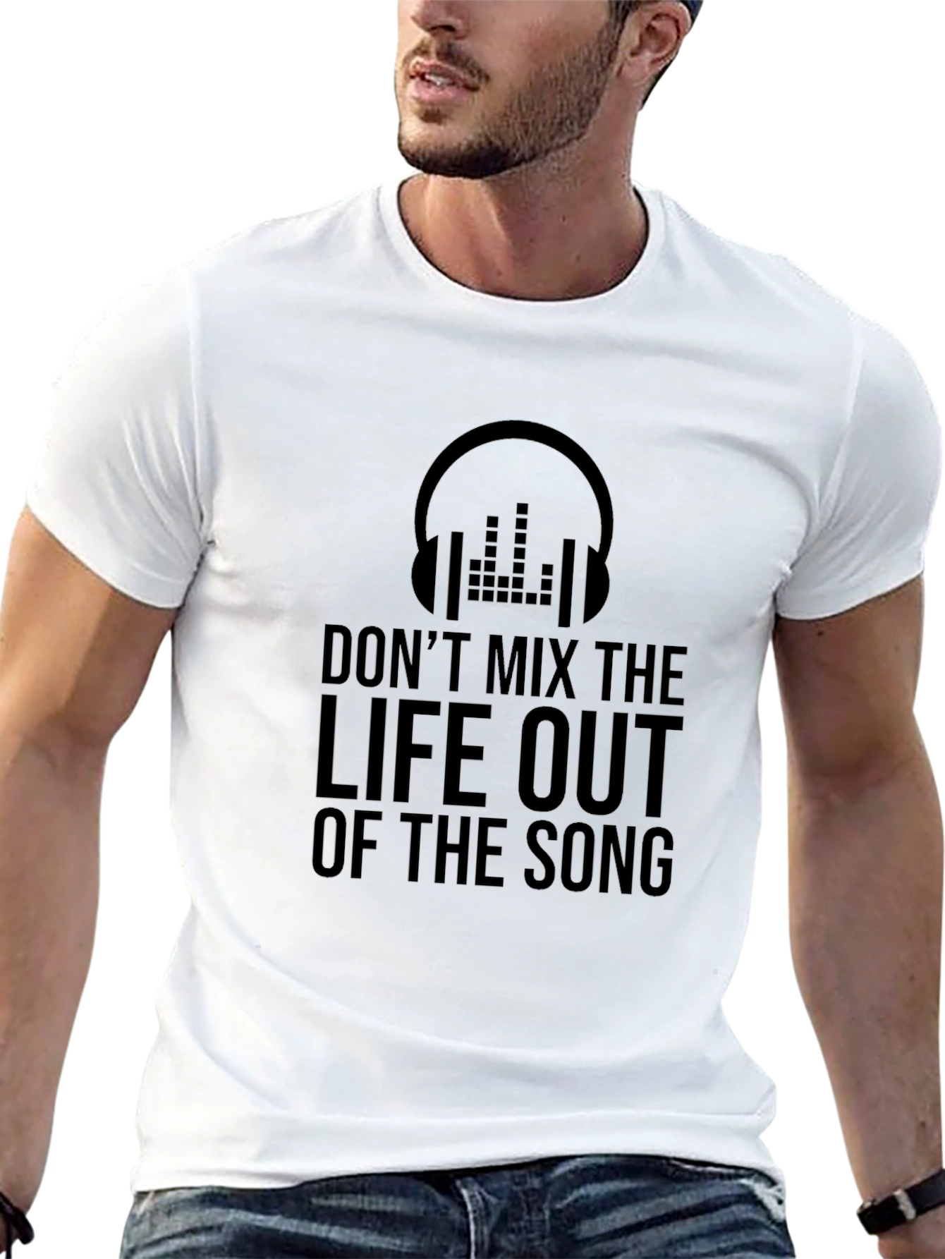 Black Don't Mix the Life Out of the Song Graphic Tee view 13