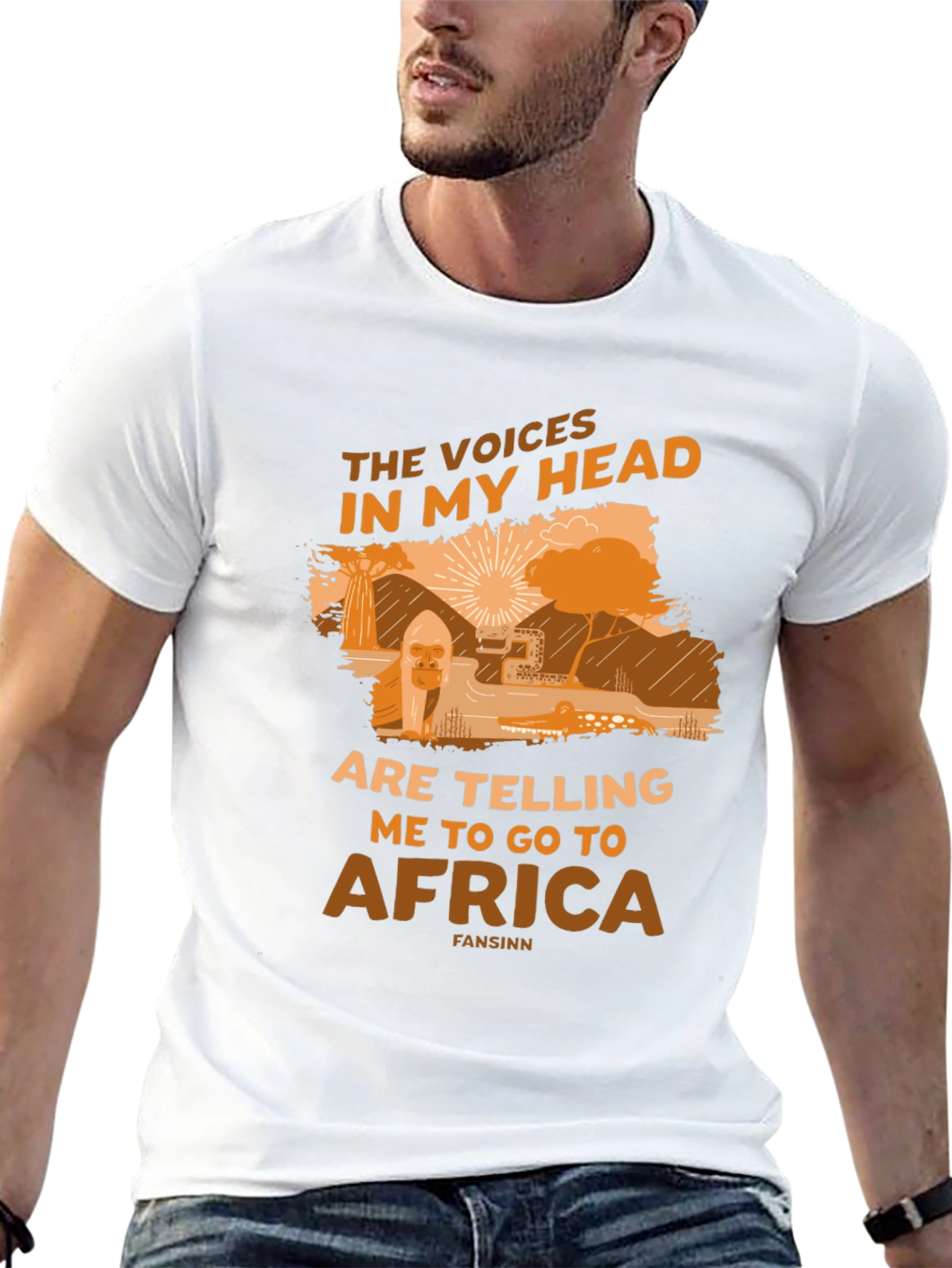 Africa Calling Graphic T-Shirt - 13
