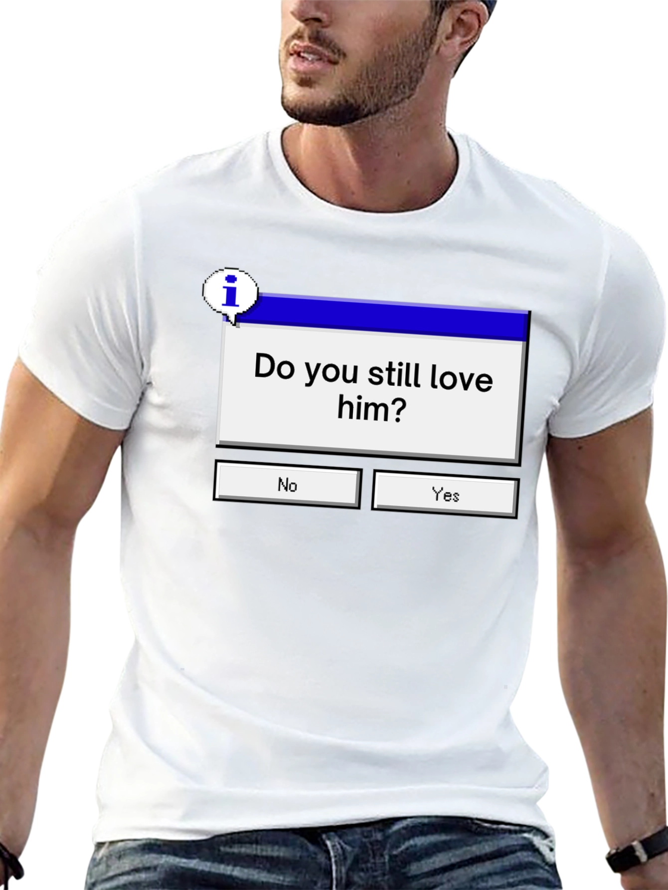 Black Do You Still Love Him? Graphic Tee view 13