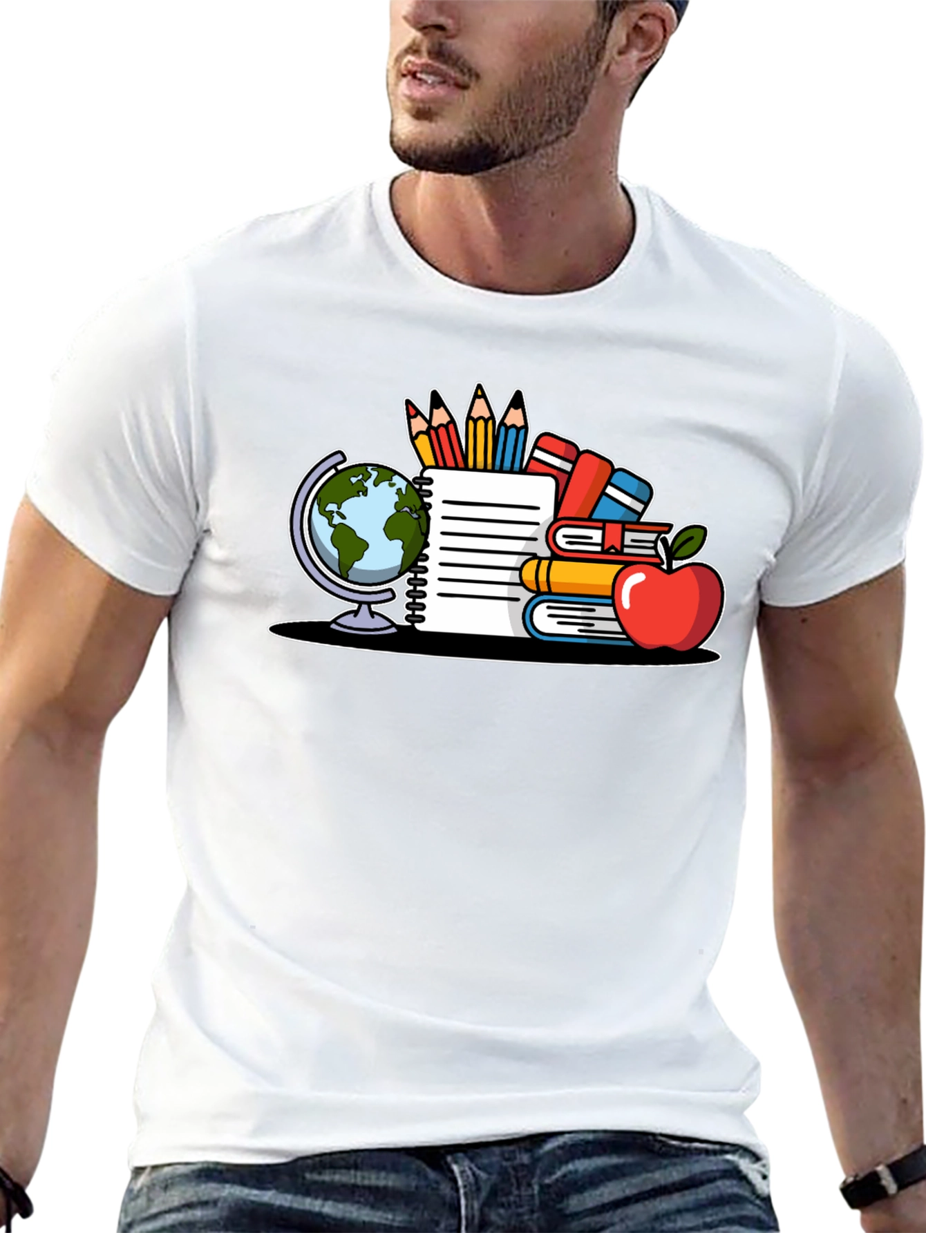 Black Teacher T-Shirt Back to School view 13