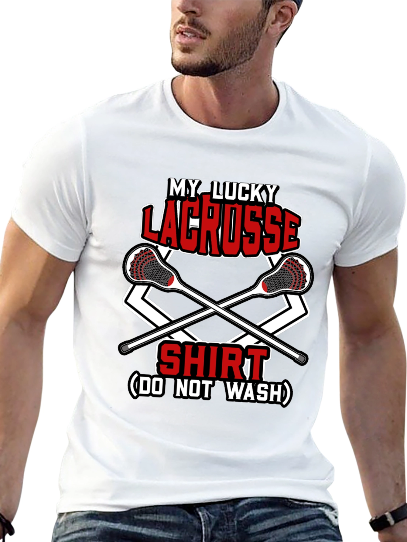 My Lucky Lacrosse Shirt - Do Not Wash! - 13