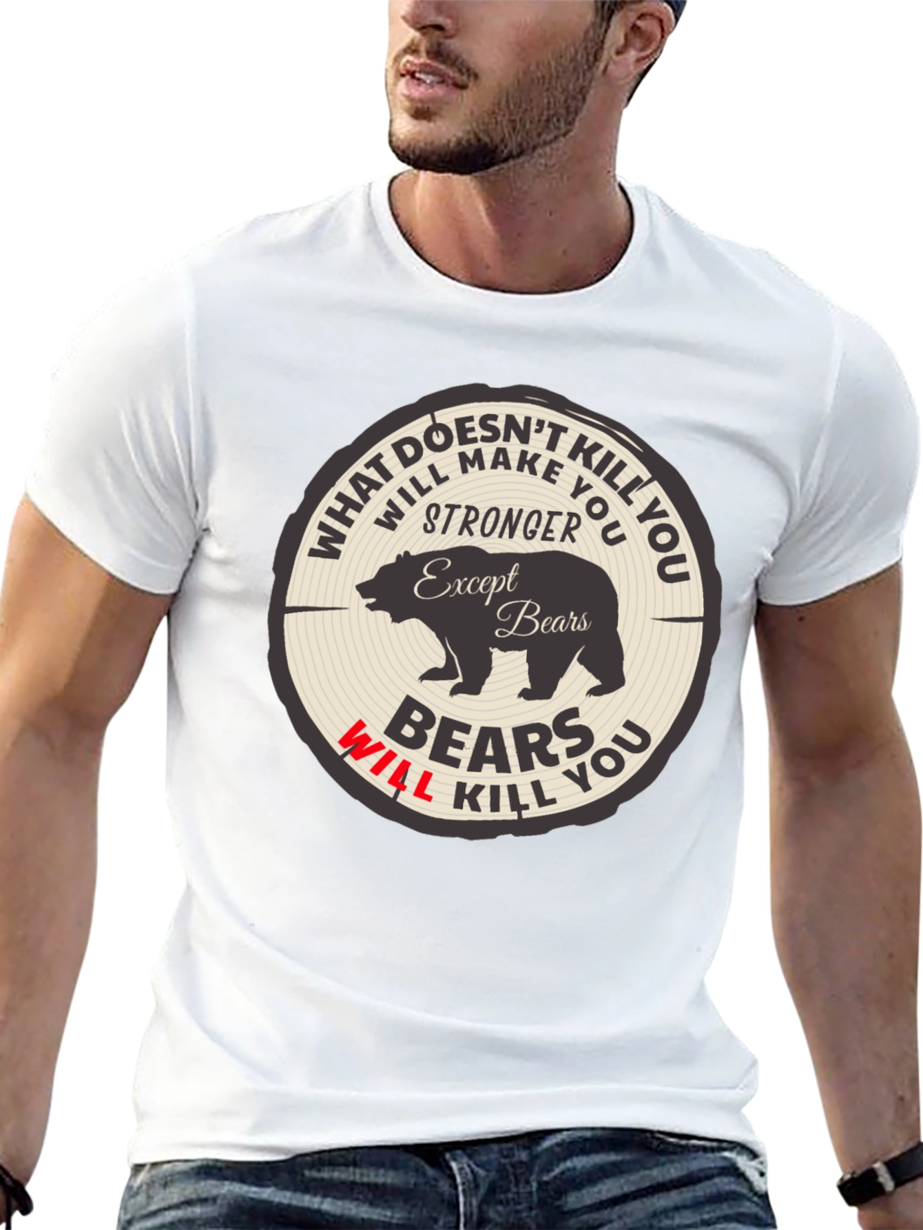 Black Bears Will Kill You Graphic Tee view 13