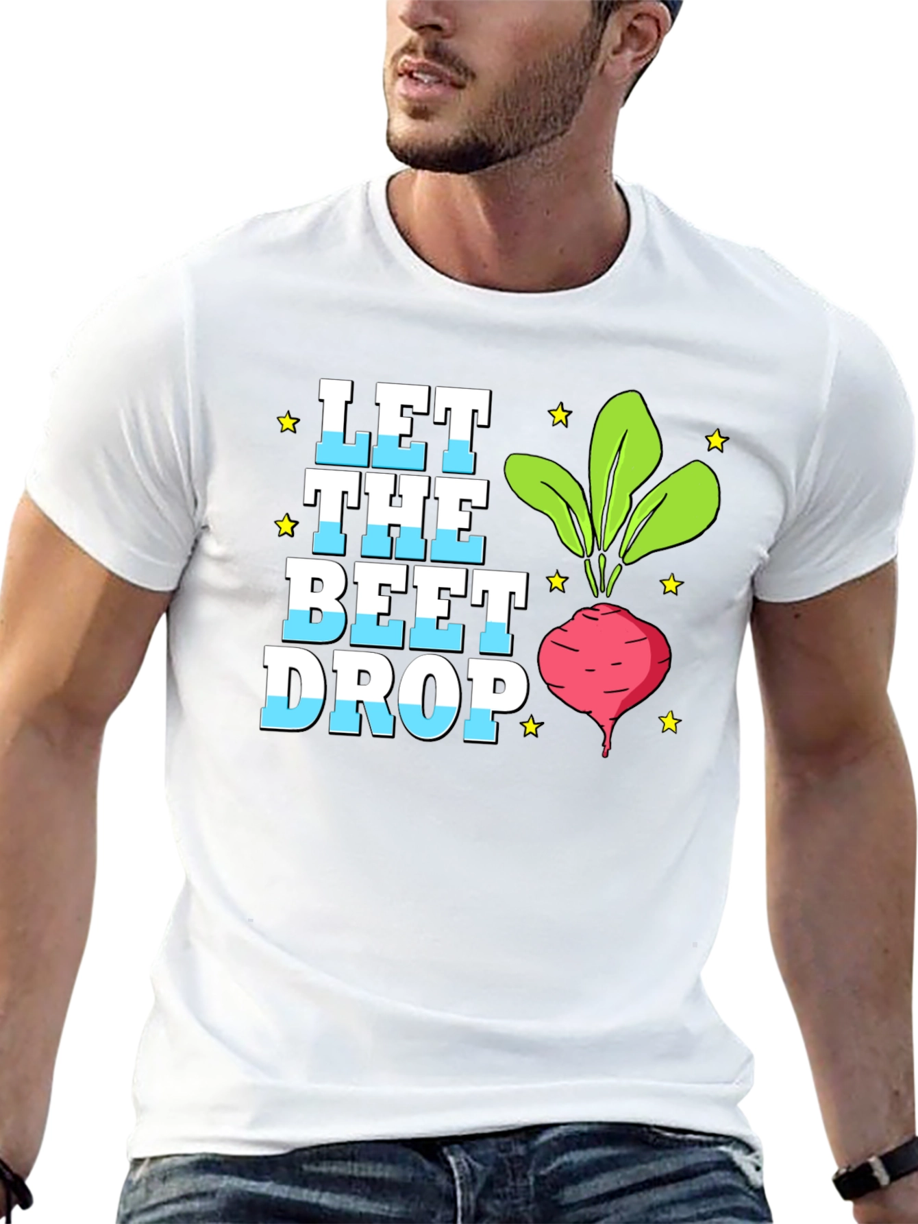 Let the Beet Drop T-Shirt - Funny Beet Lover Tee - 13