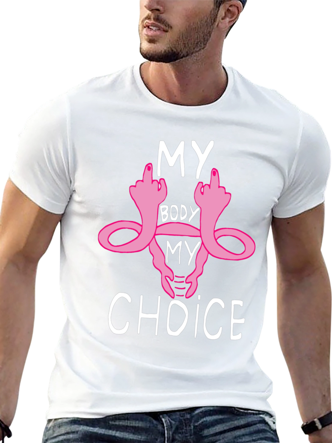 Black My Body My Choice Graphic Tee view 13
