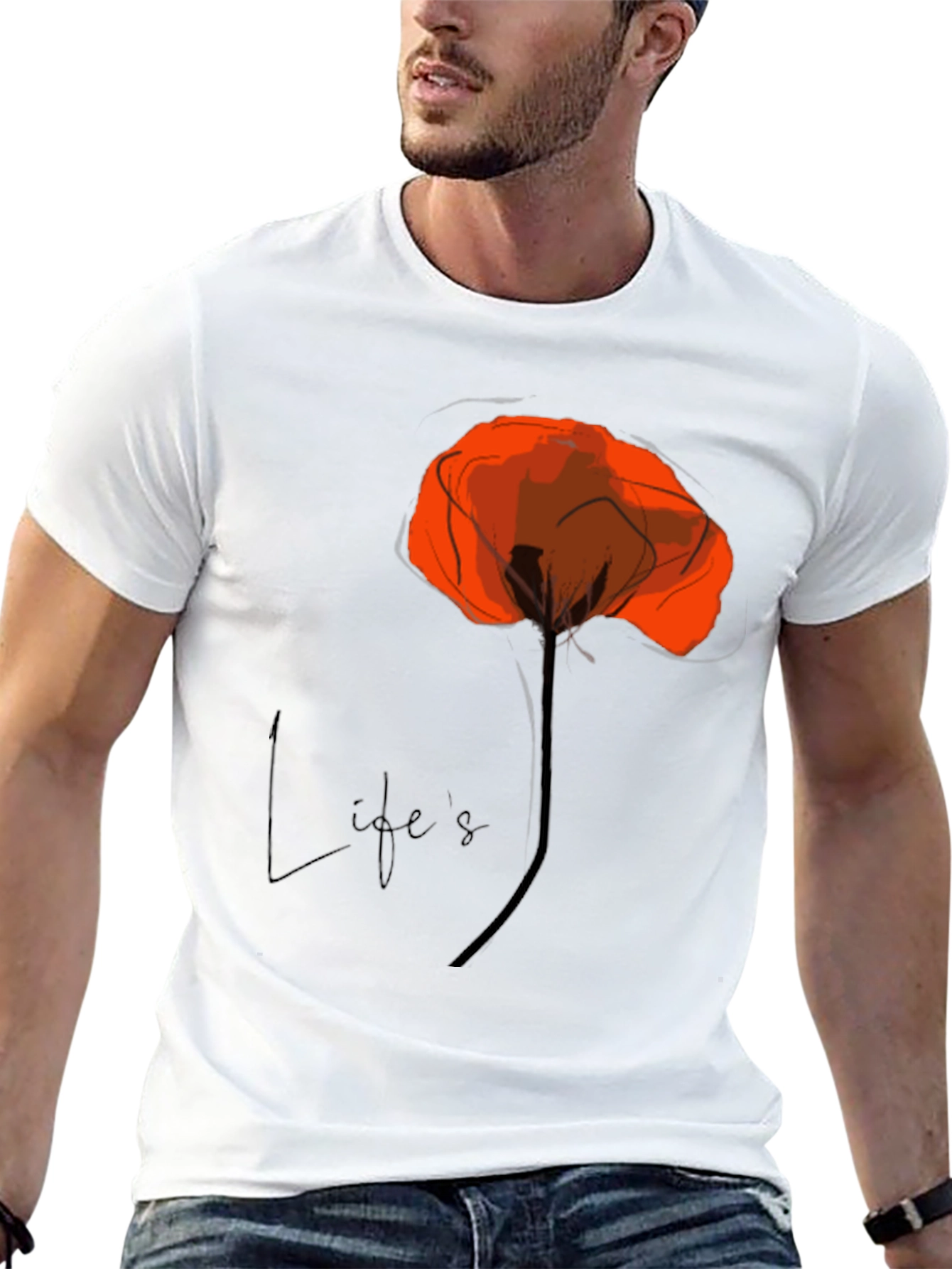 Poppy Life T-Shirt - Soft Cotton Comfort - 13