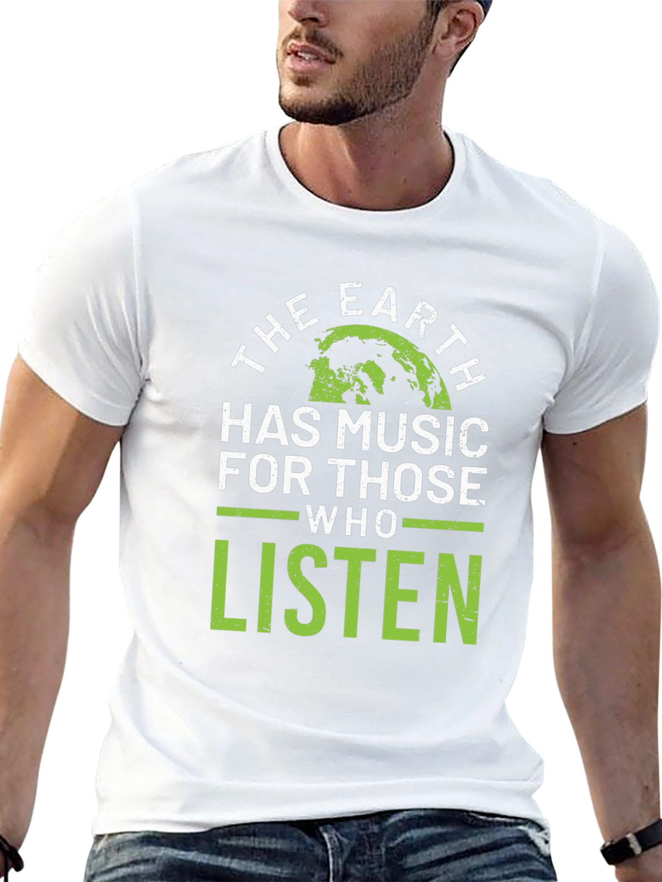 Black Earth Has Music T-Shirt - Nature Lover Tee view 13