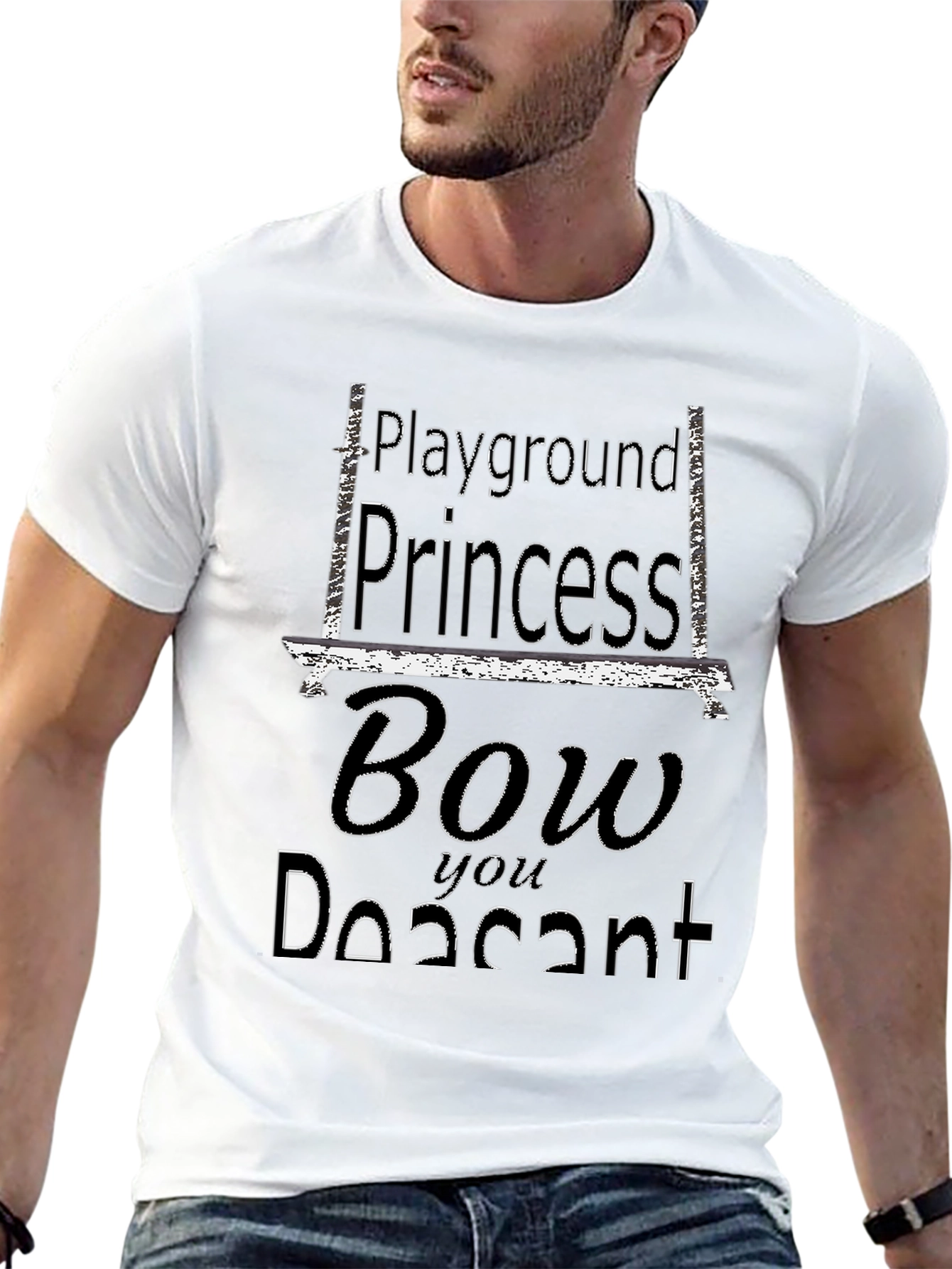 Black Playground Princess Graphic Tee view 13