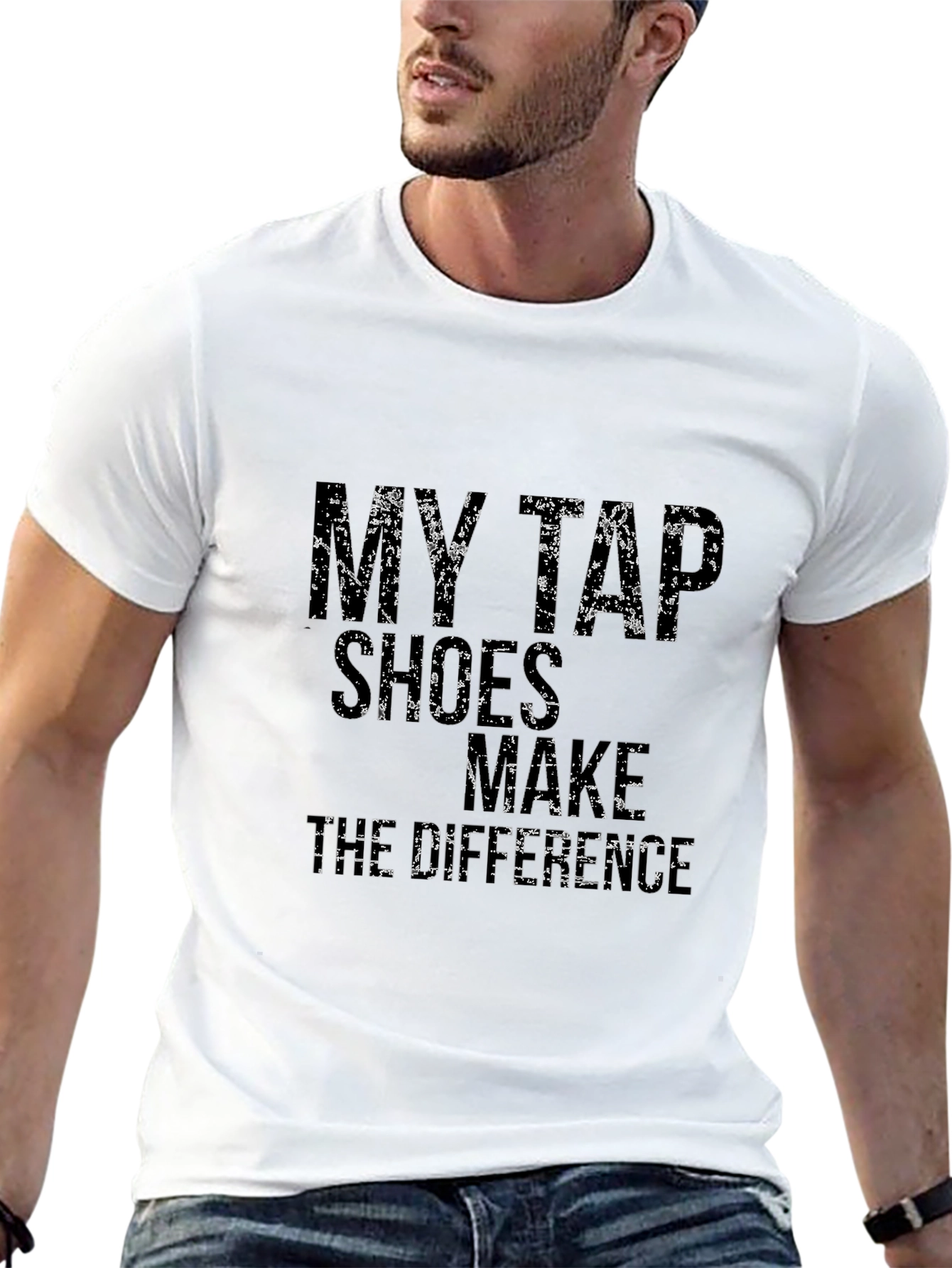 Black My Tap Shoes Make the Difference Black T-Shirt view 13
