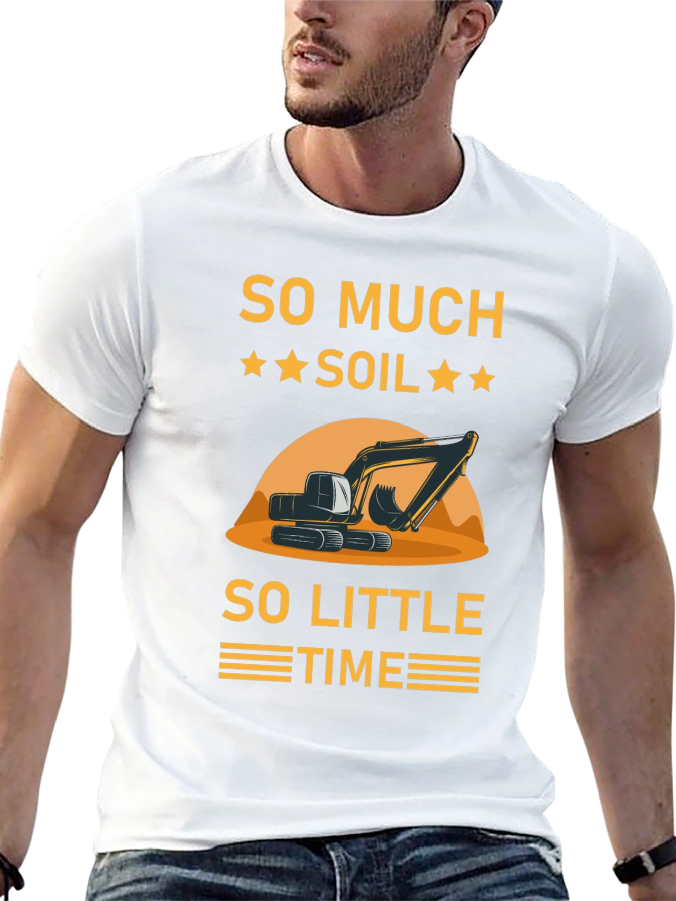 Black So Much Soil So Little Time T-Shirt view 13