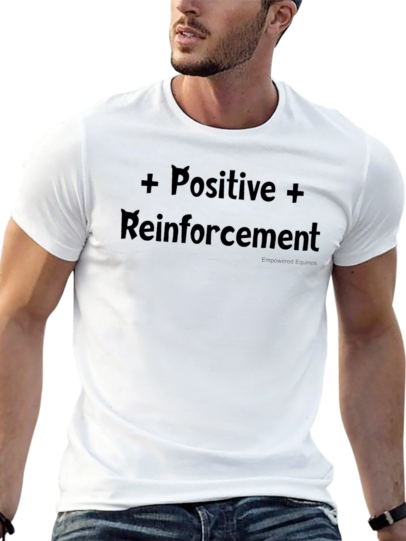 Black Positive Reinforcement Empowered T-Shirt view 13