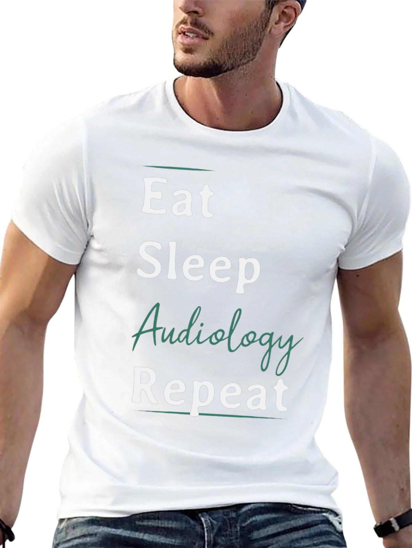 Eat Sleep Audiology Repeat T-Shirt - 13