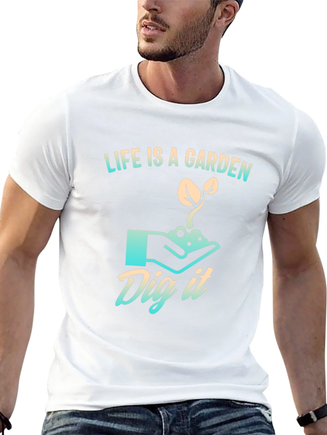 Black Life is a Garden T-Shirt - Dig It view 13