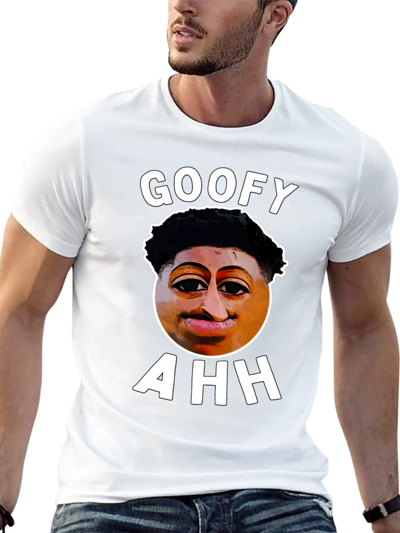Black Goofy Ahh Graphic T-Shirt view 13