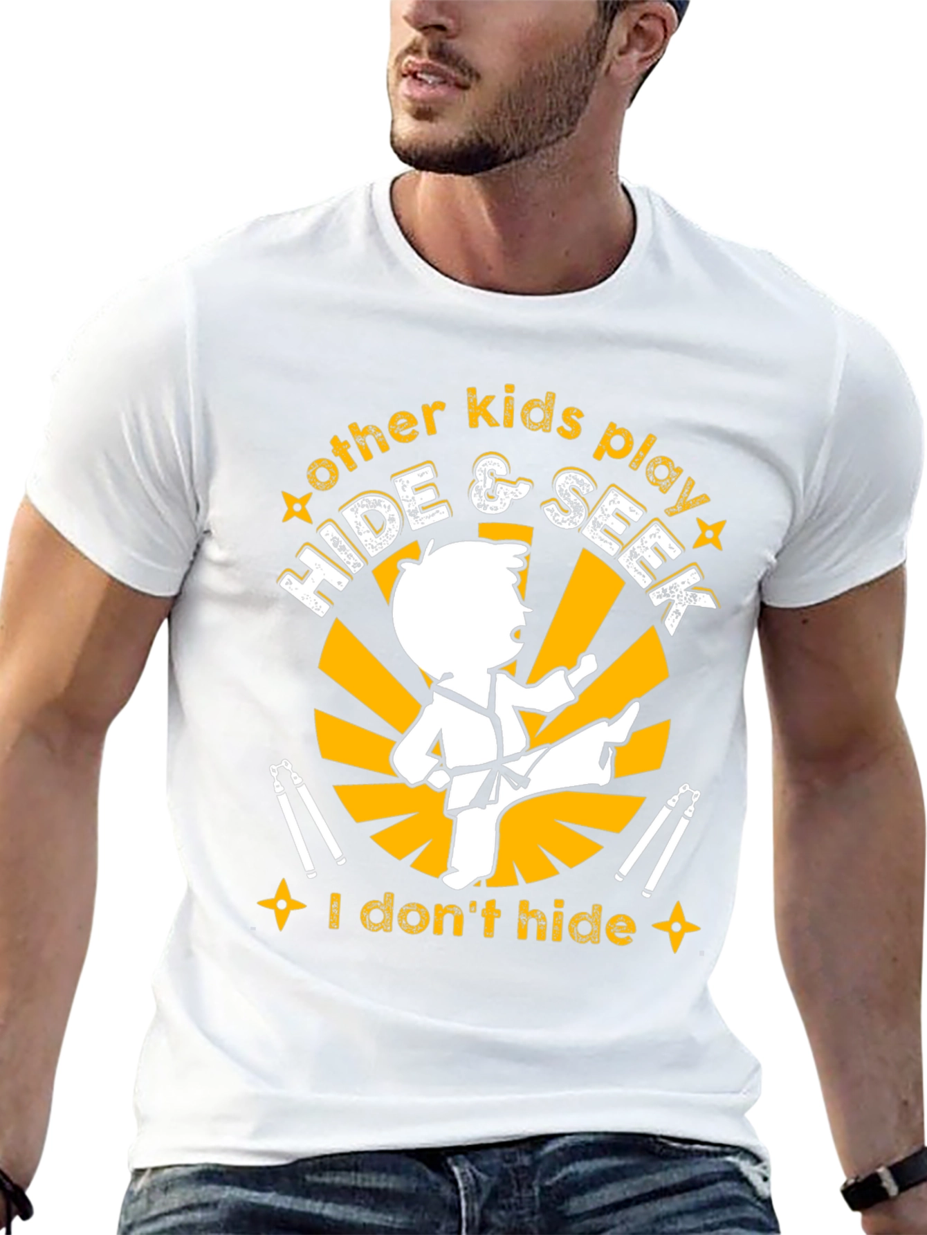Karate Kid's T-Shirt - I Don't Hide - 13