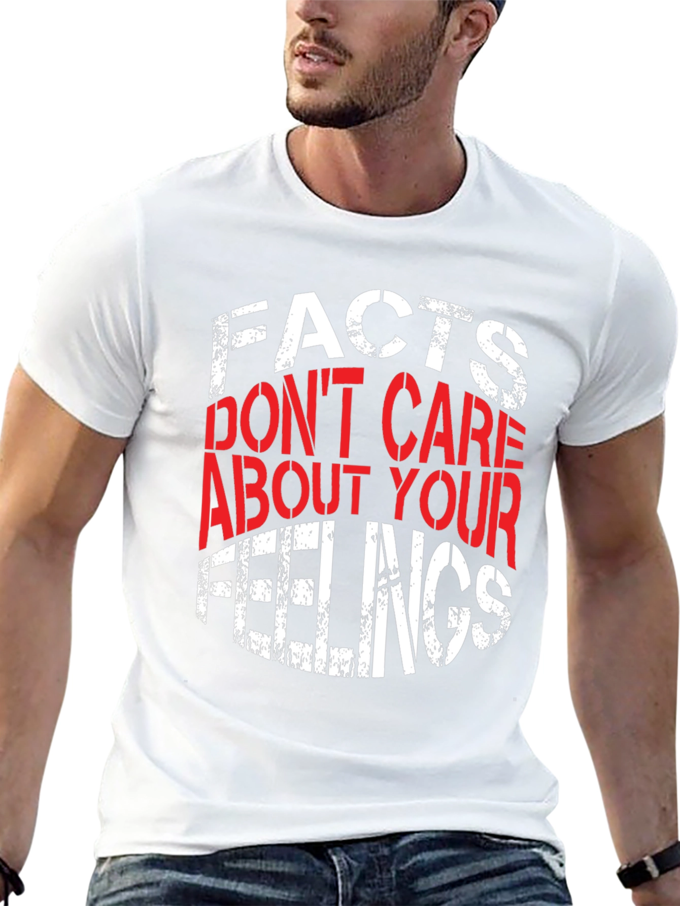 Black Facts Don't Care About Your Feelings Graphic Tee view 13