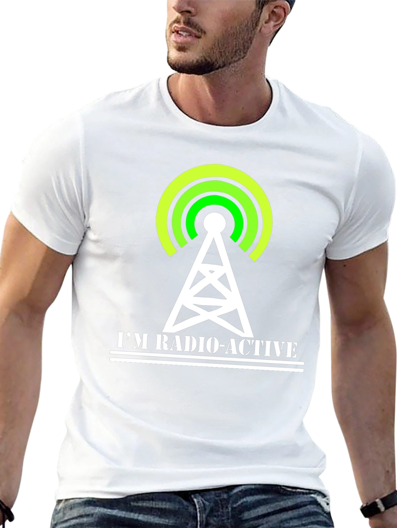 Black Radio-Active Graphic T-Shirt - Black view 13