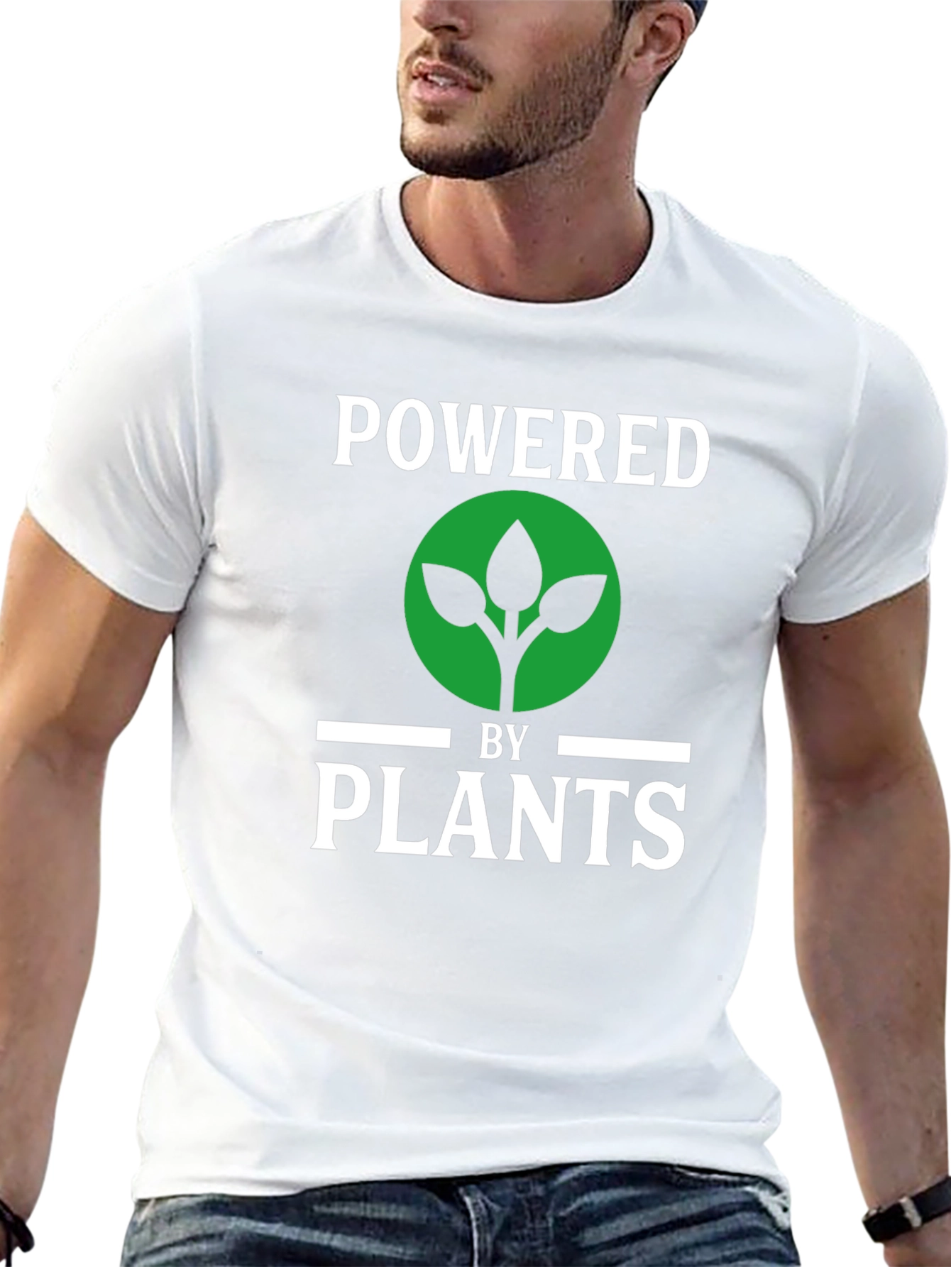 Powered By Plants Graphic T-Shirt - 13