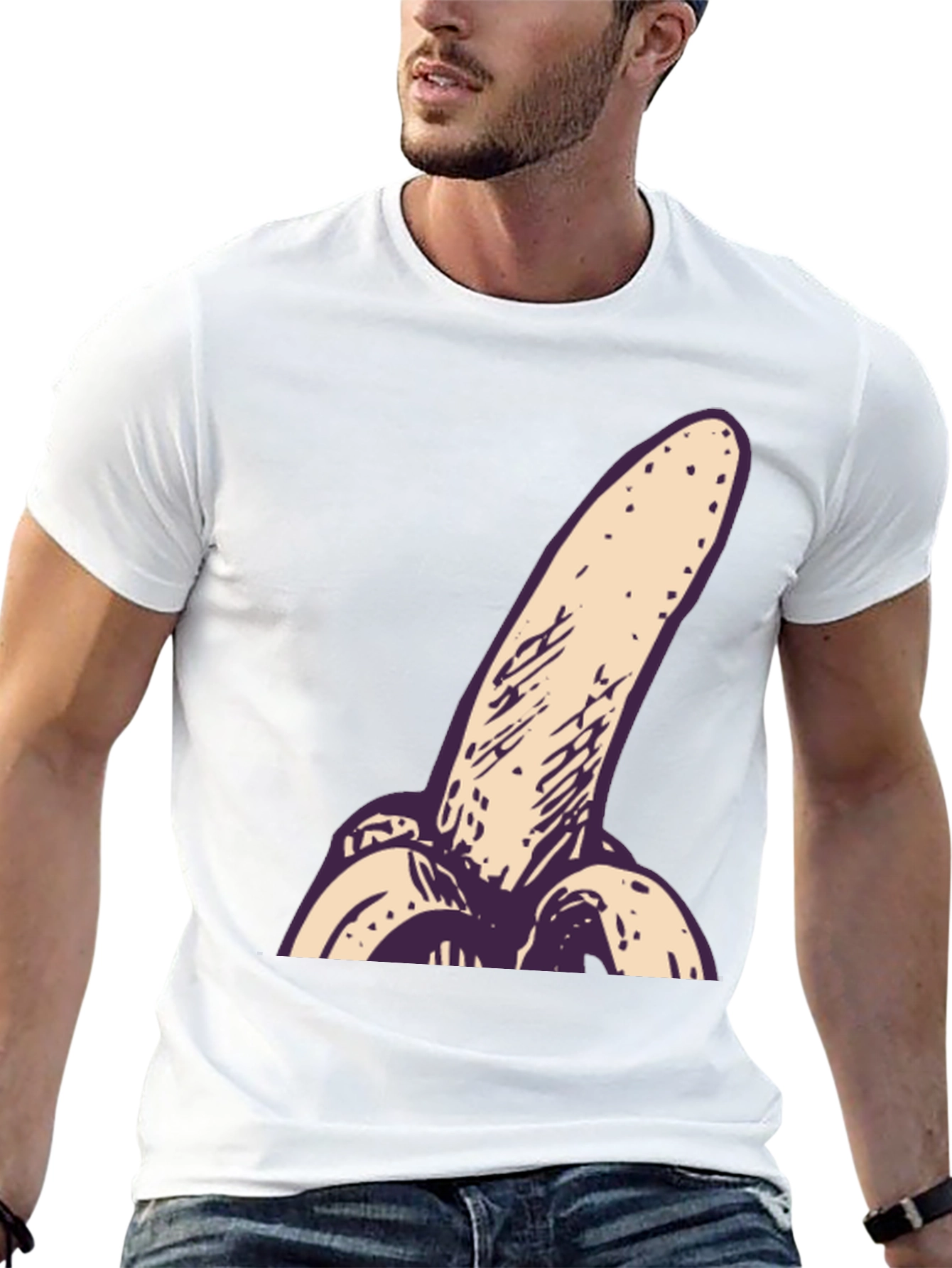 Black Banana T-Shirt - Unique Graphic Tee view 13