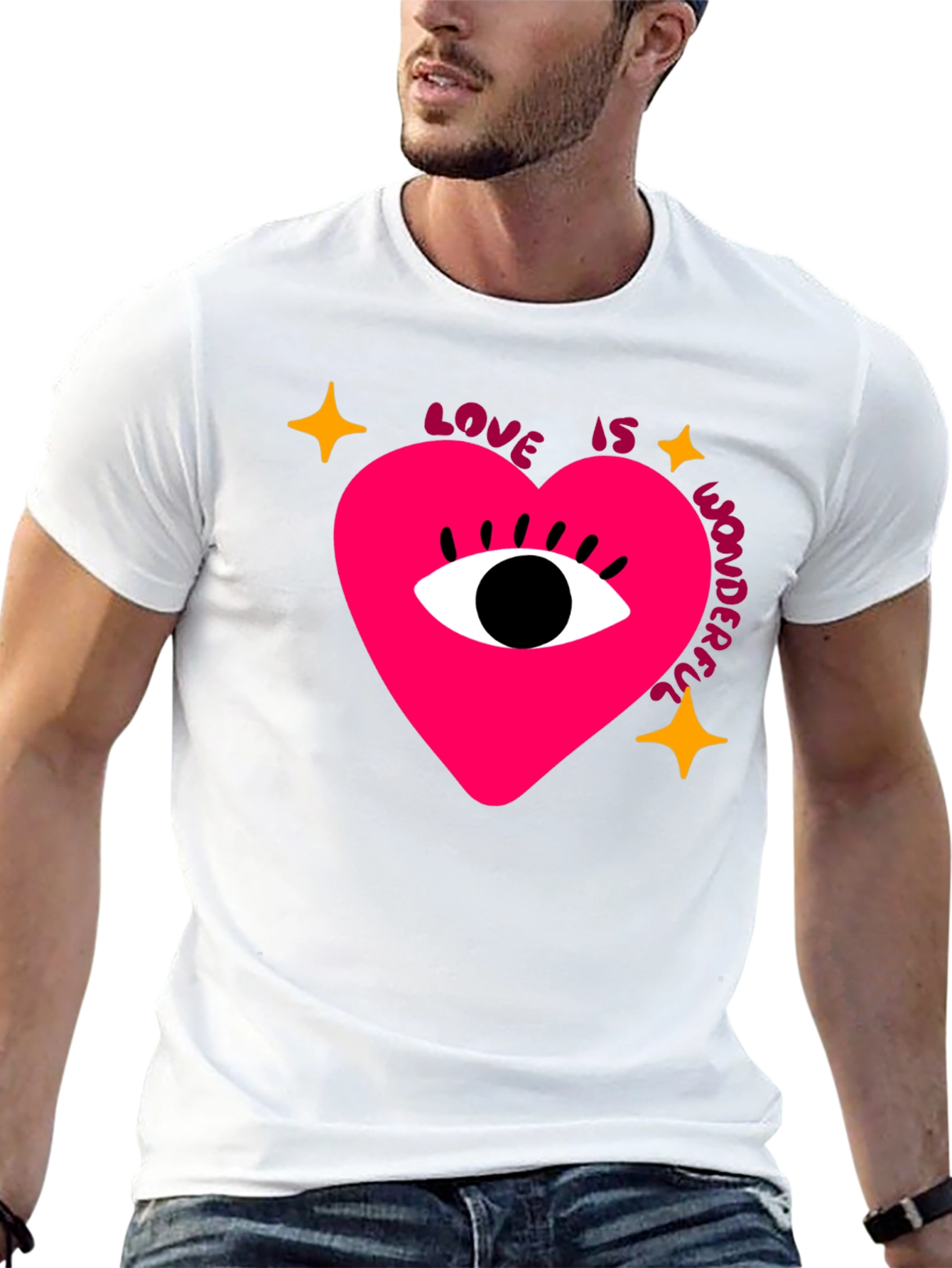 Black Love Is Wonderful T-Shirt view 13