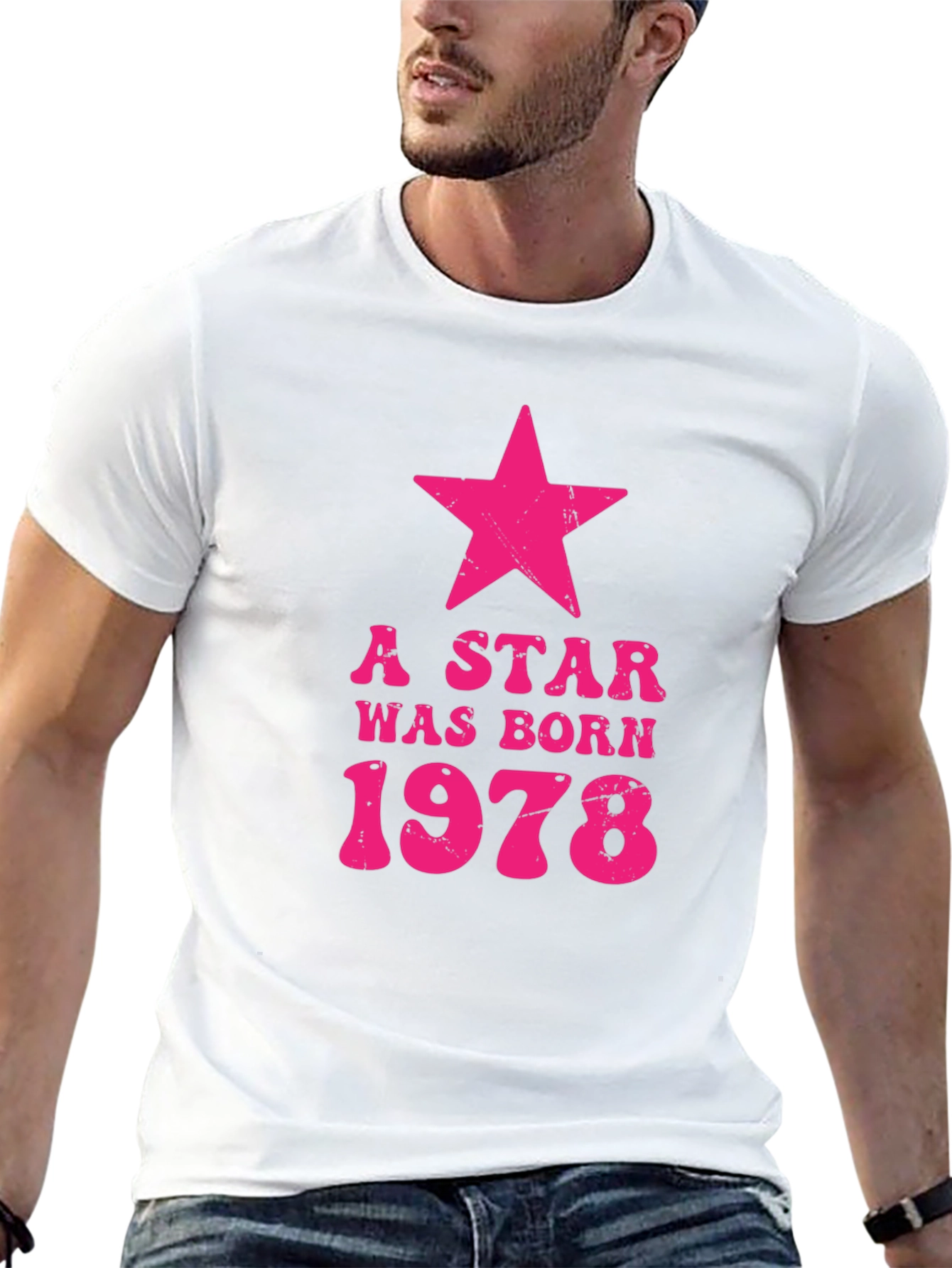 Black A Star Was Born 1978 Black T-Shirt view 13