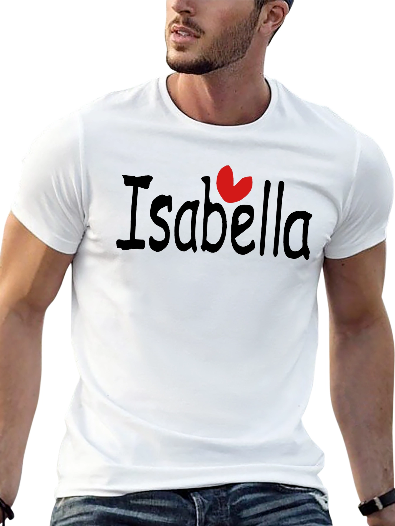 Black I Heart Isabella Black T-Shirt view 13
