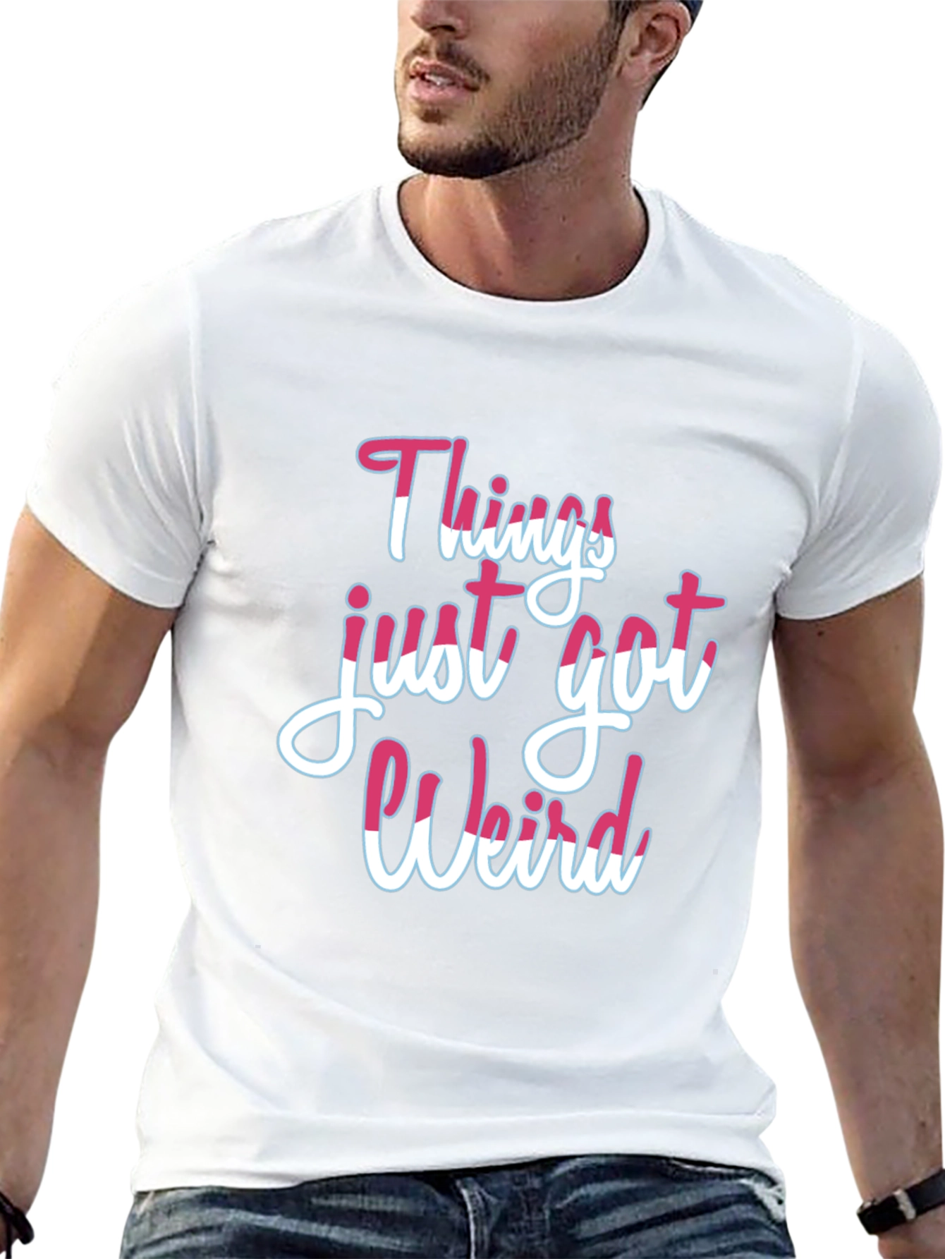 Black Things Just Got Weird T-Shirt view 13