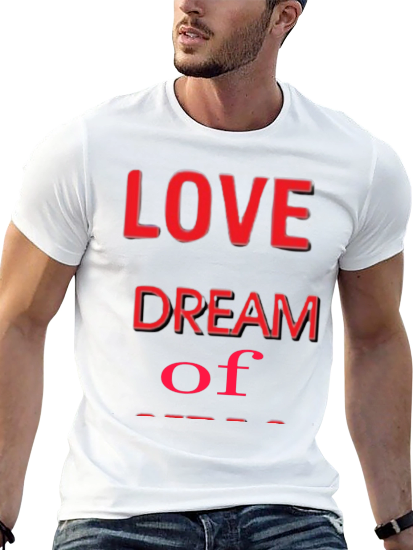 Black Love Dream T-Shirt - Stylish Graphic Tee view 13