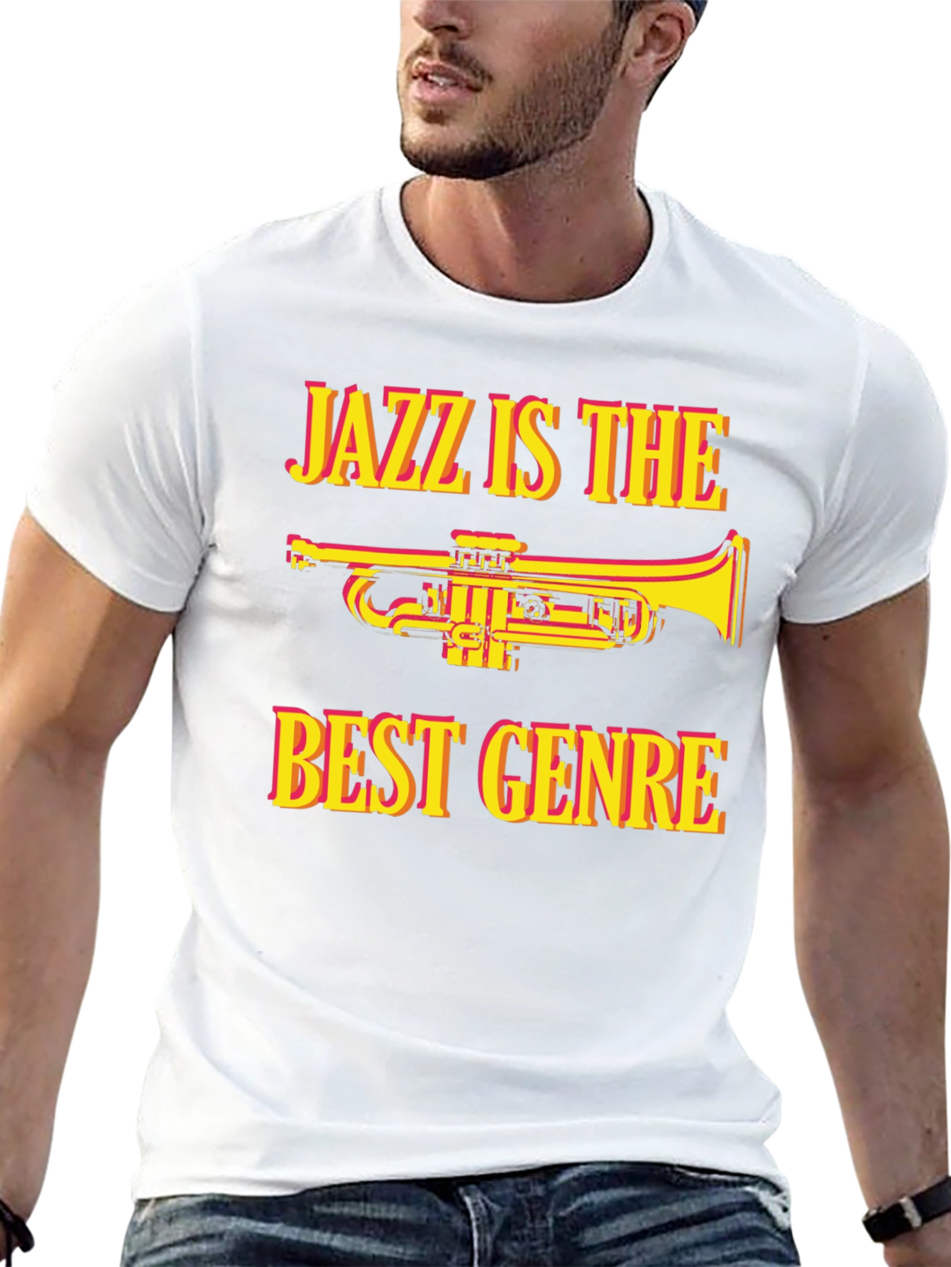 Black Jazz is the Best Genre T-Shirt - Music Lover Tee view 13