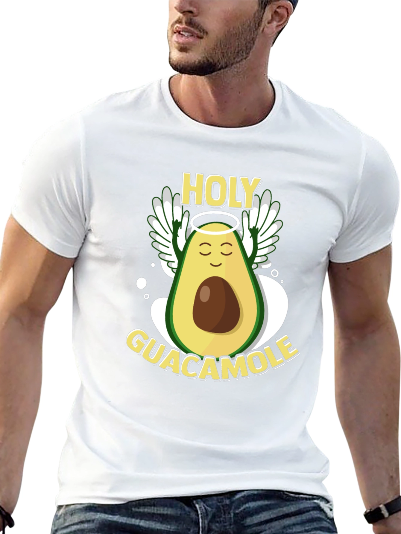 Black Holy Guacamole Black T-Shirt view 13
