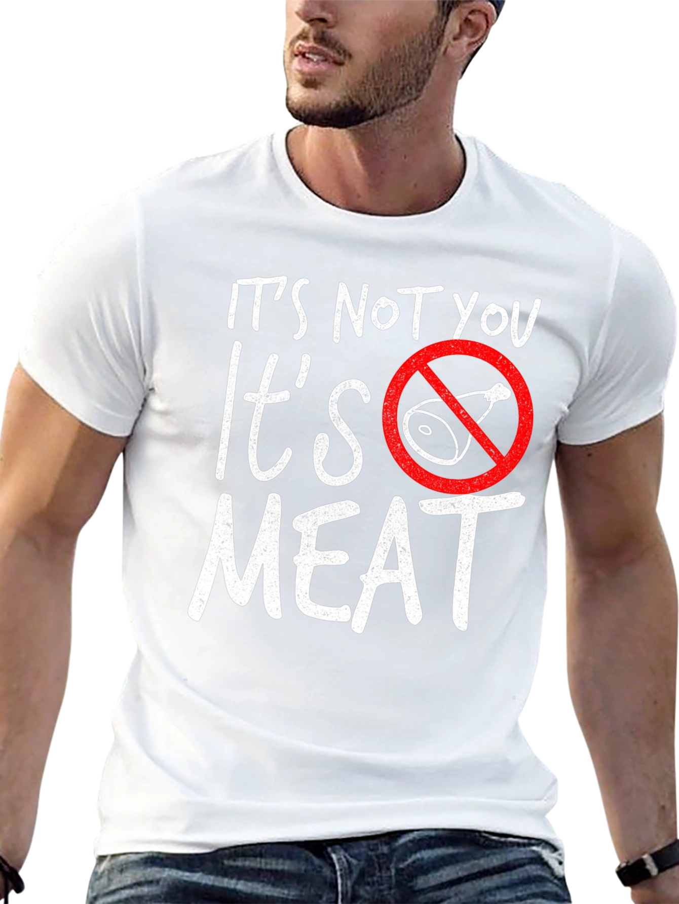 It's Not You, It's Meat T-Shirt - Vegan Tee - 13