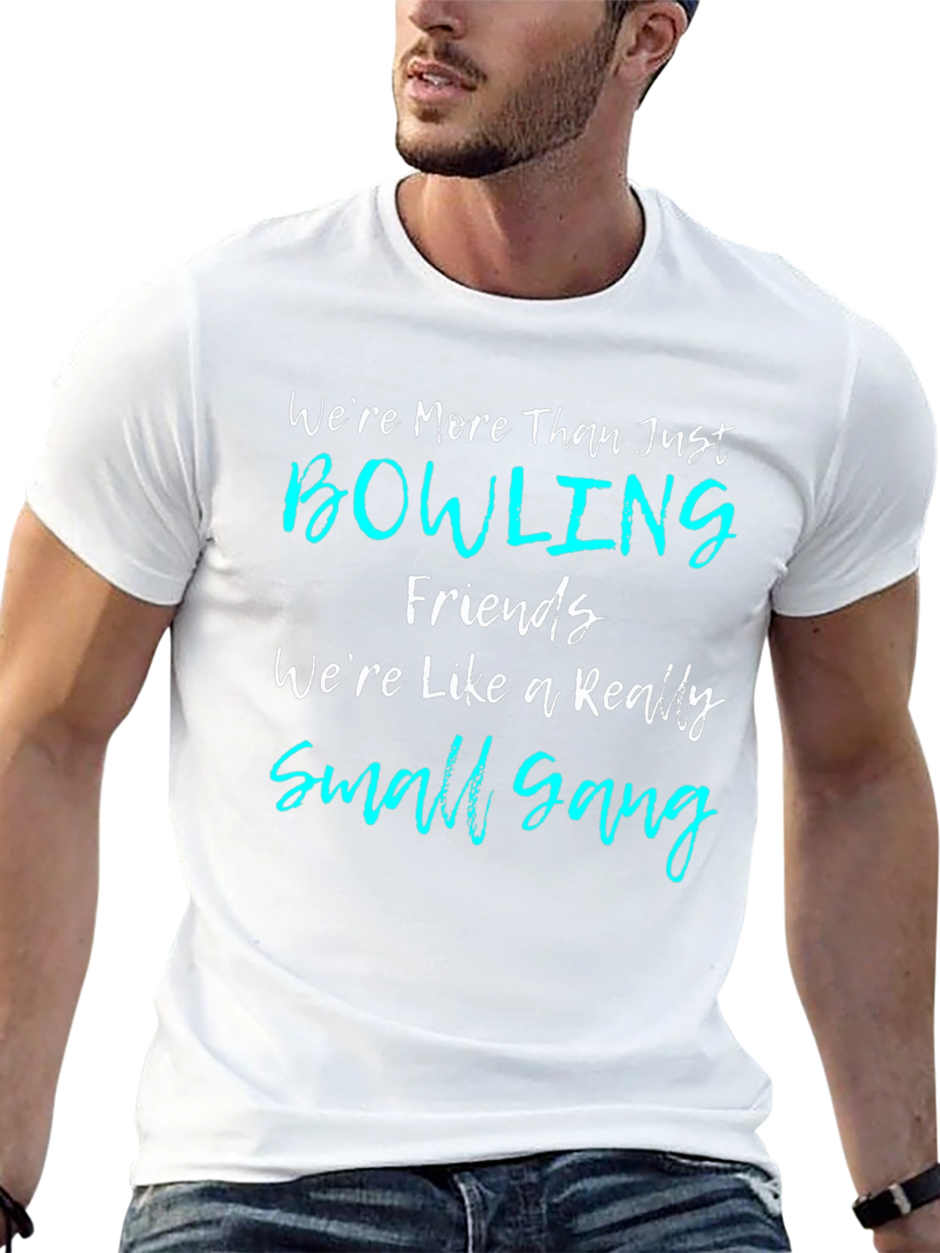 Black Bowling Friends Graphic Tee view 13