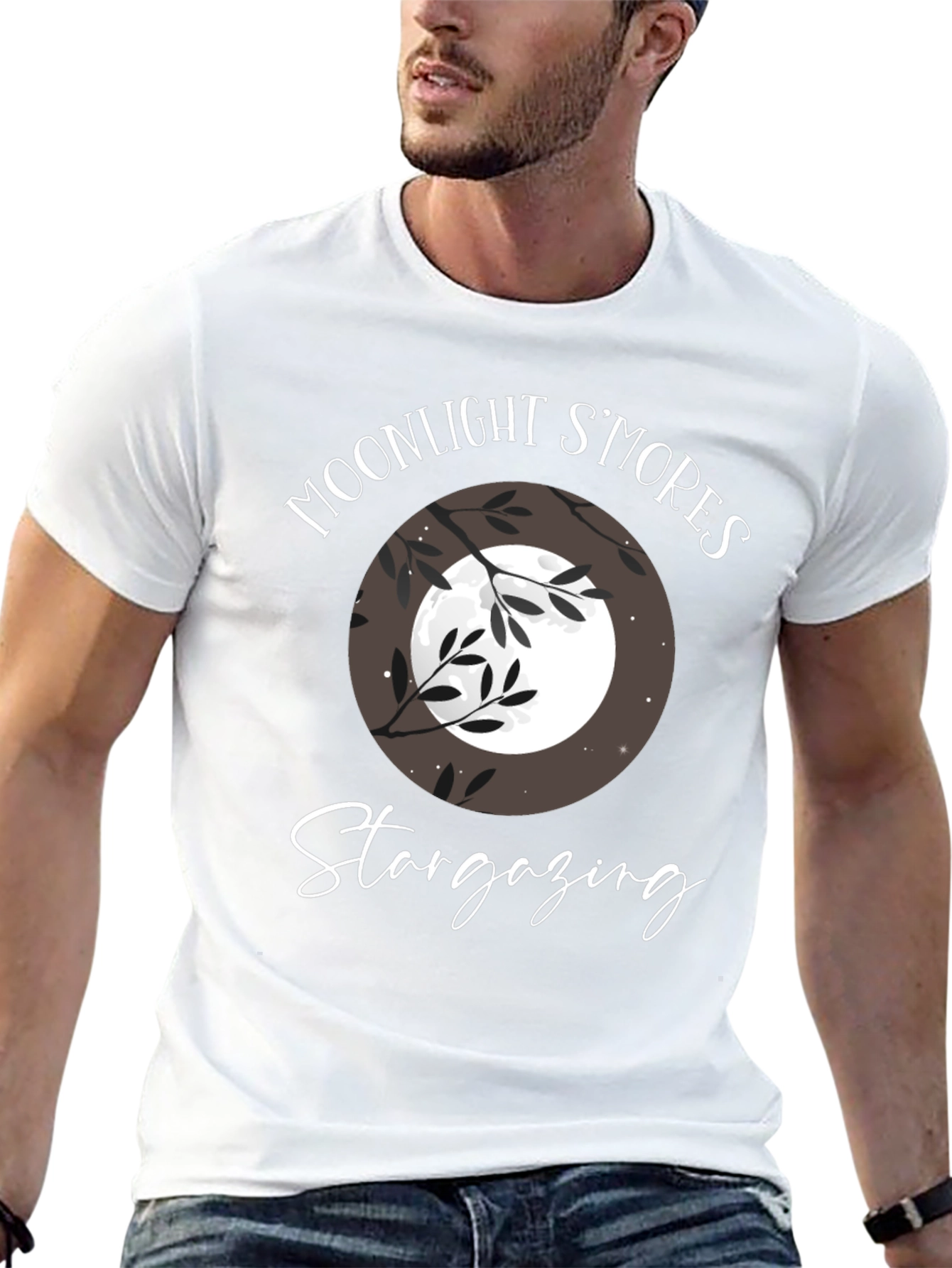 Moonlight S'mores Stargazing Graphic Tee - 13