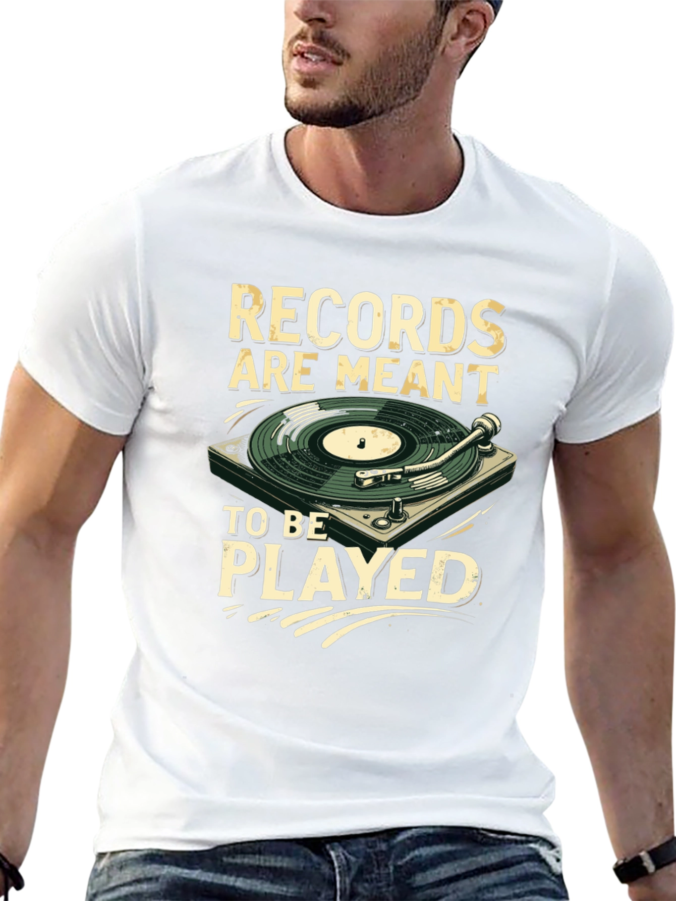 Black Records Are Meant To Be Played T-Shirt view 13
