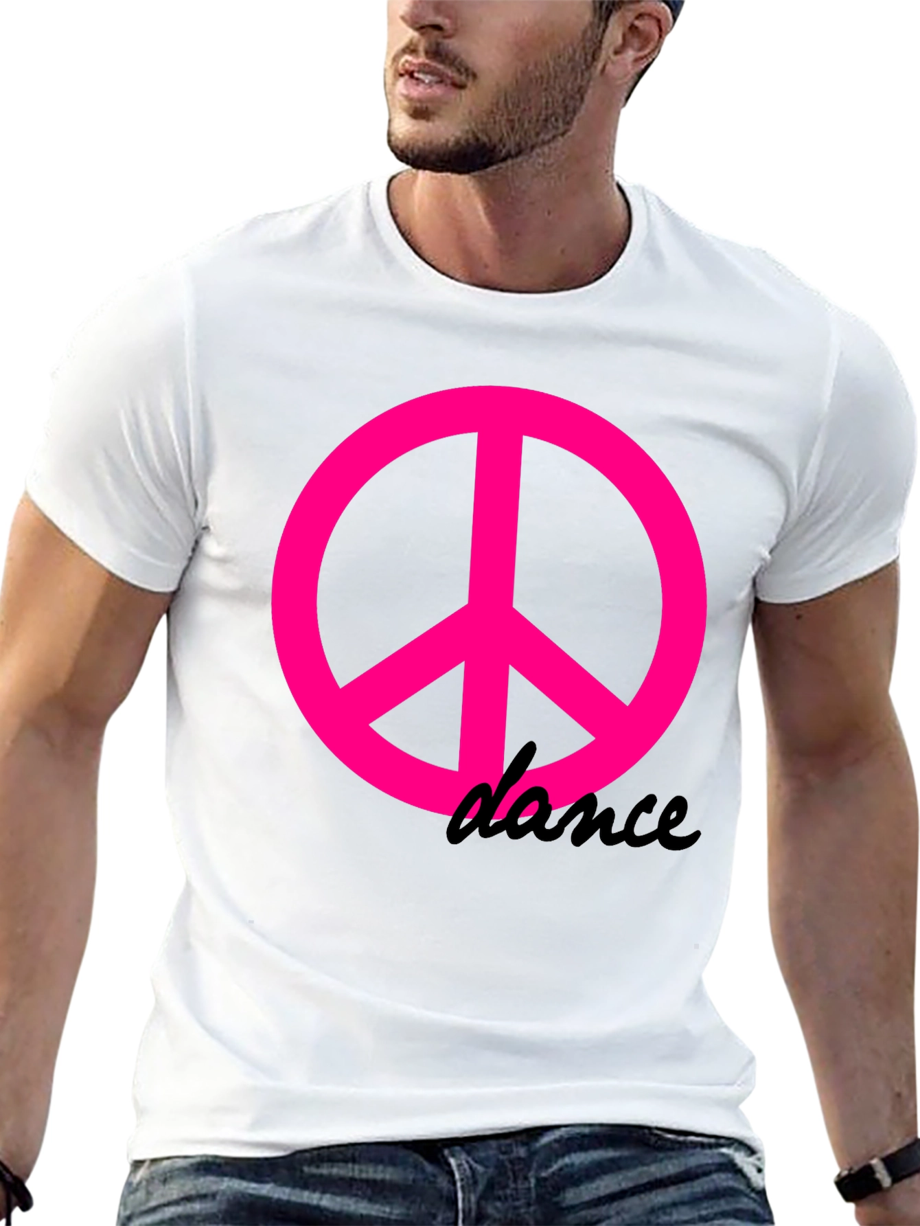 Black Peace & Dance Black T-Shirt view 13